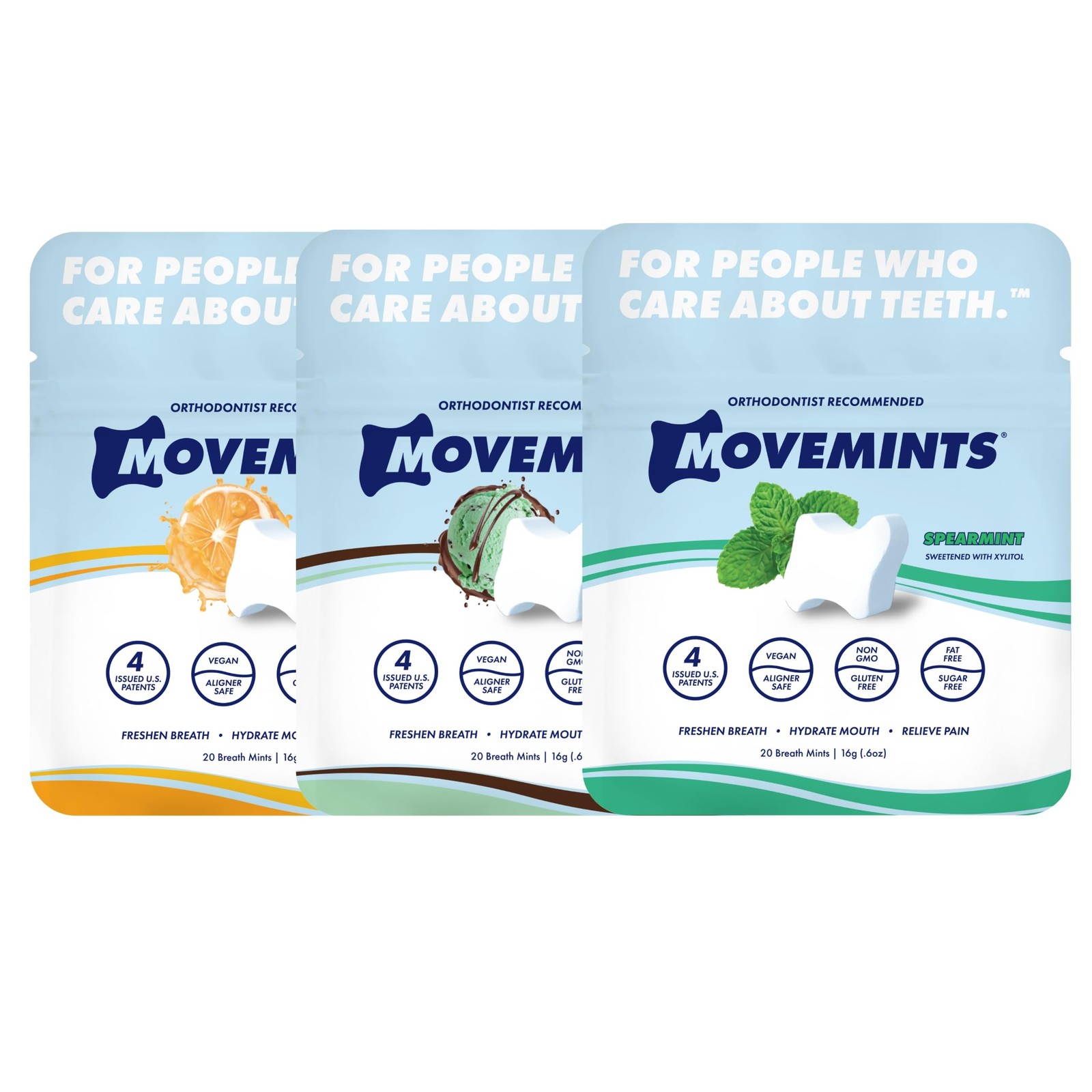 Clear Aligner Mints – Patented, Edible Alternative to Chewies – Freshen Breat…