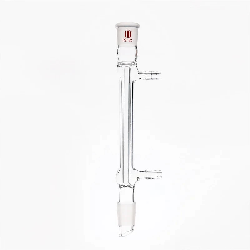 West Condenser Borosilicate Glass Straight Condenser Φ8mm/10mm for Distillation