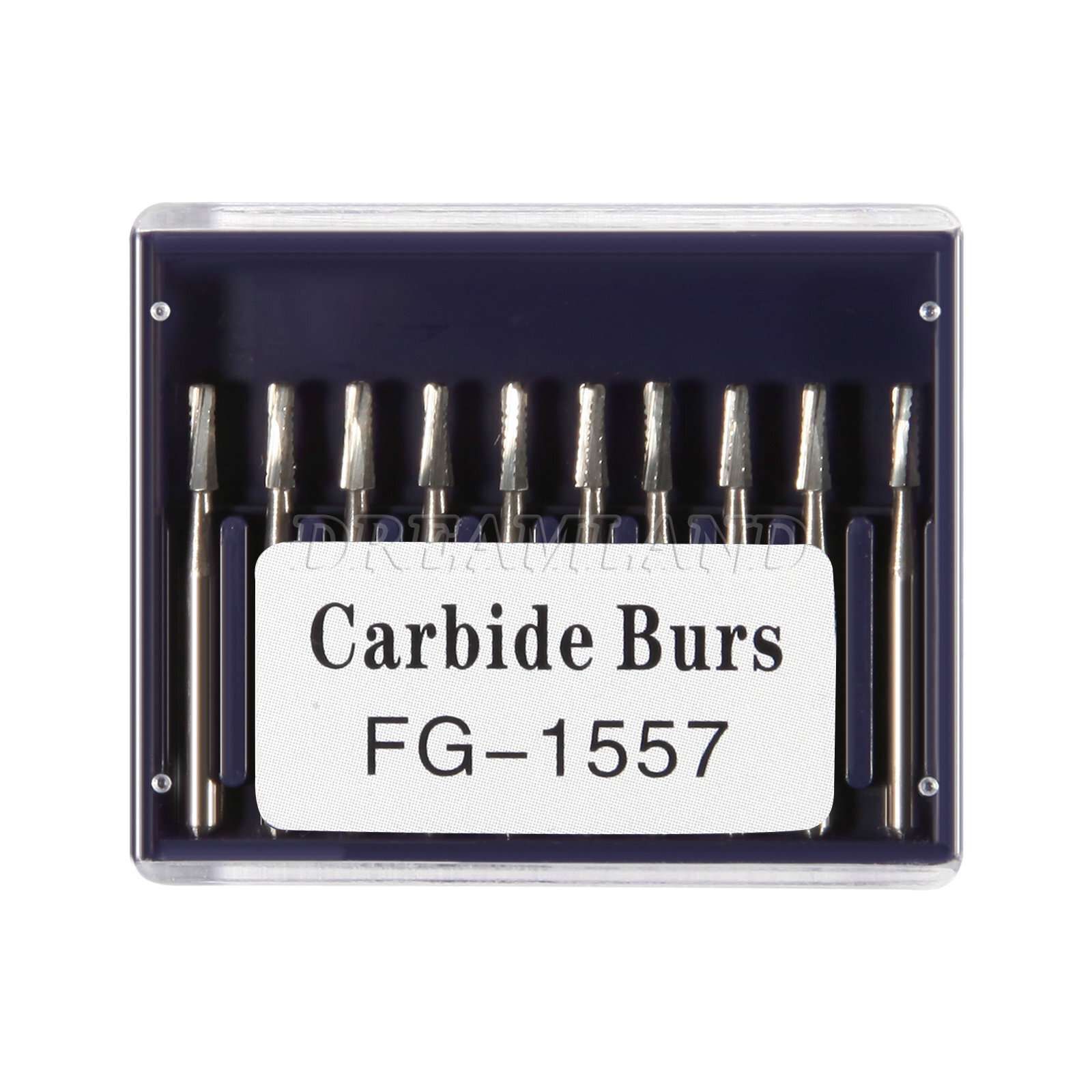 Dental Burs Carbide FG 1557 1558 Dome Fissure for High Speed Handpiece