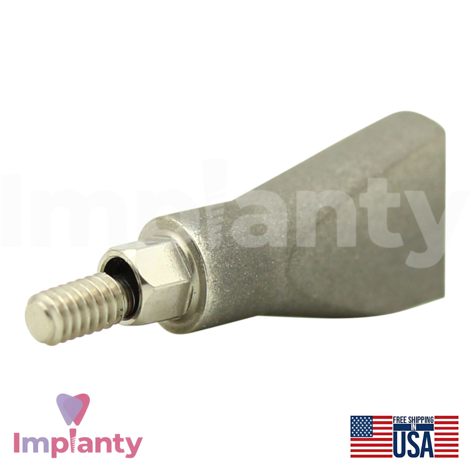 MIS® Seven Compatible Titanium Scan Body SP Int Hex 2.45mm Dental Replica