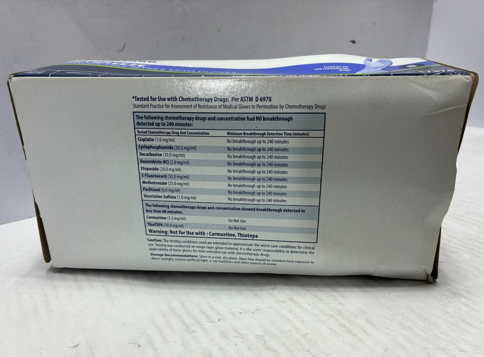 HALYARD Skybreeze Powder Free Nitrile Exam Gloves 3.5 Mil Small 200 Pcs