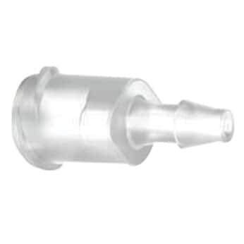 Idex Barbed Luer Adapter, Natural ETFE, 0.030 (in) Bore, Female Luer Lock x 1/16