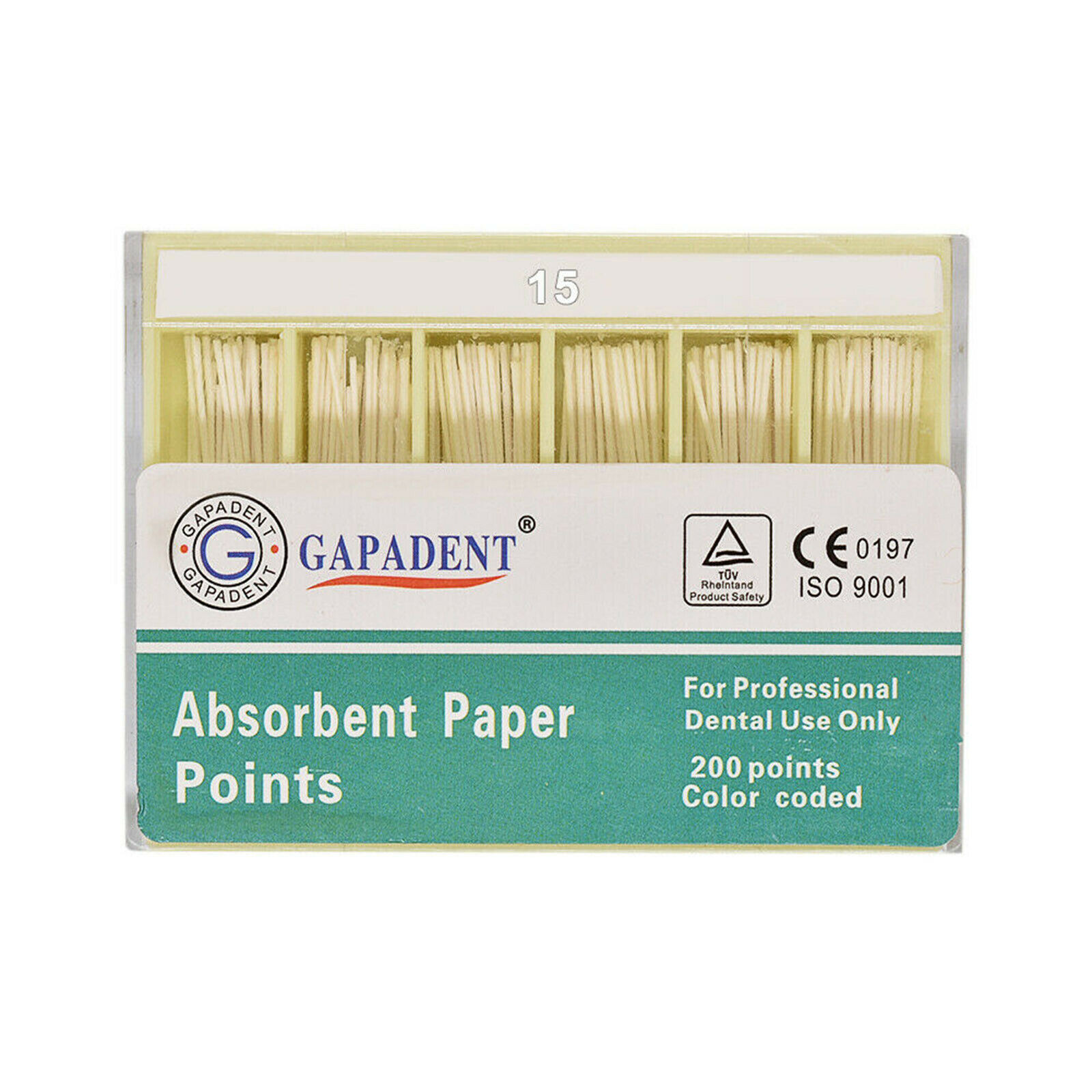 1-20 Box Dental Endodontic Absorbent Paper Points Taper 0.04/ 0.02 /0.06 #15-#40