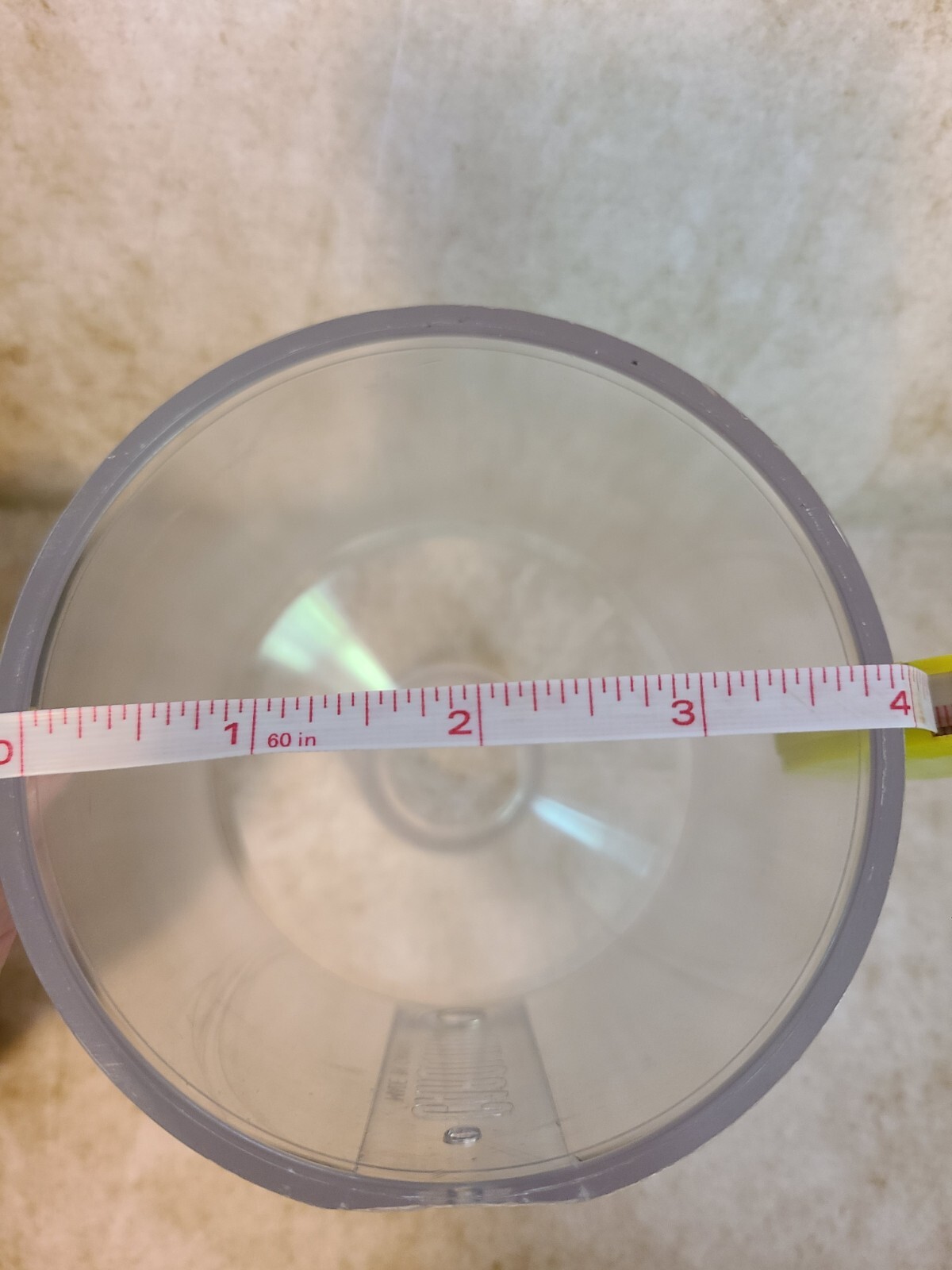 Acrylic Lab Funnel With Nozzle On Side (Carolina Biological Supply) – 4″ by 1″