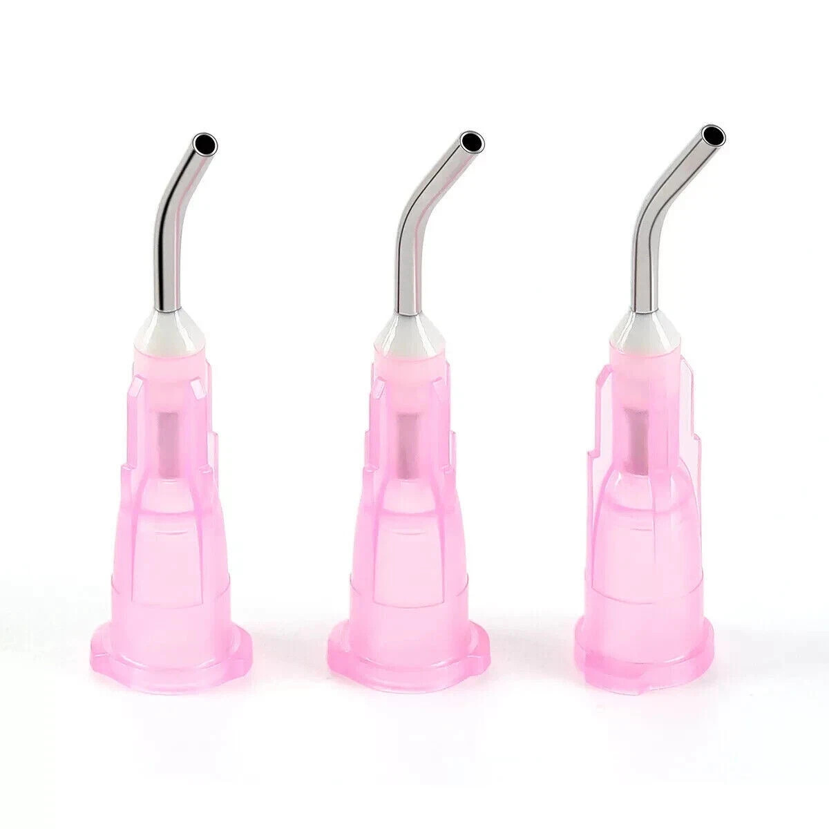 Dental Irrigation Pre Bent Needle Tips For Flow Etch Composite Resin Acid Syring