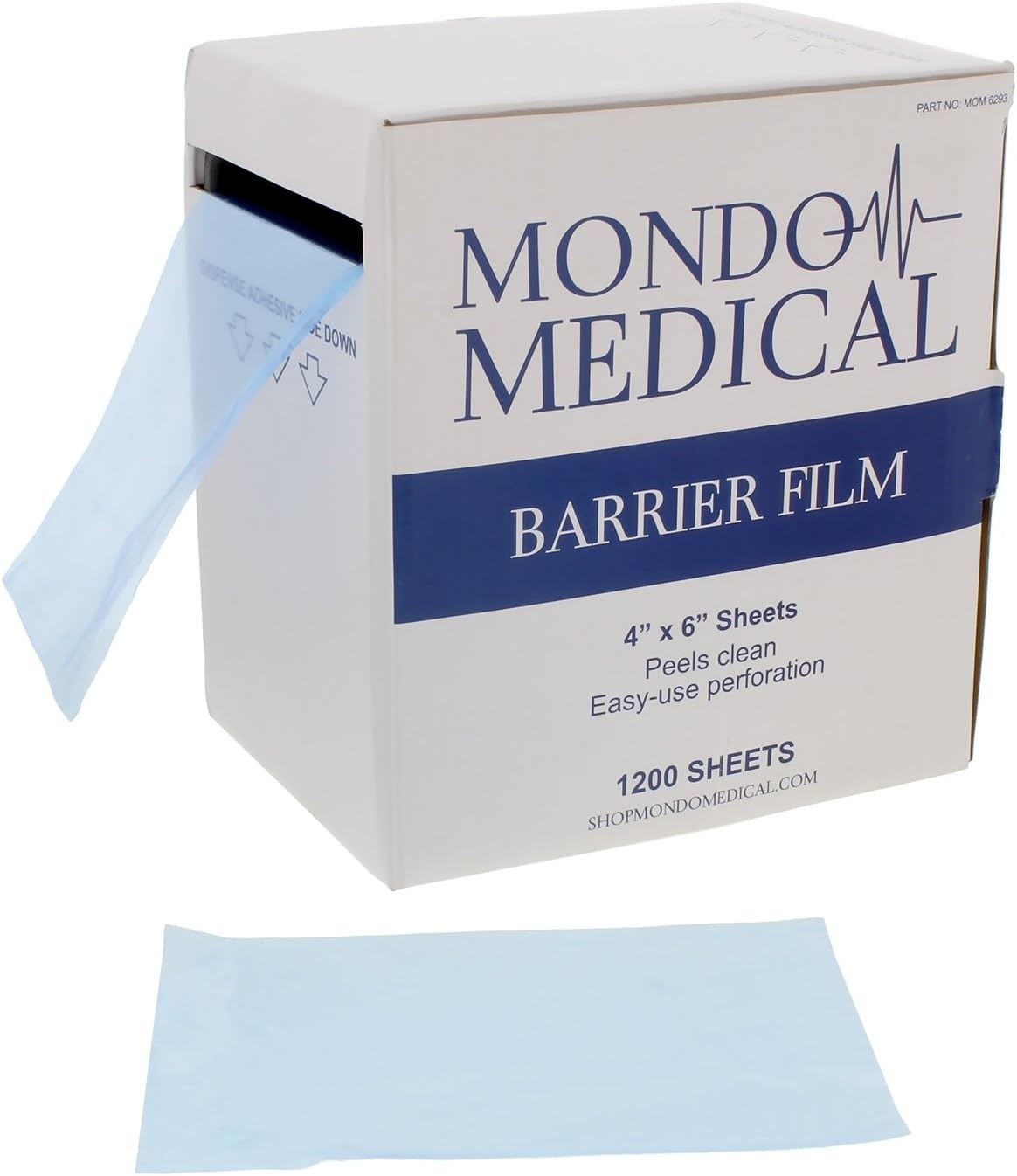 Universal 4x6in Skin Barrier Film Tattoo Tape Roll 1200 Sheets – No String Bl…
