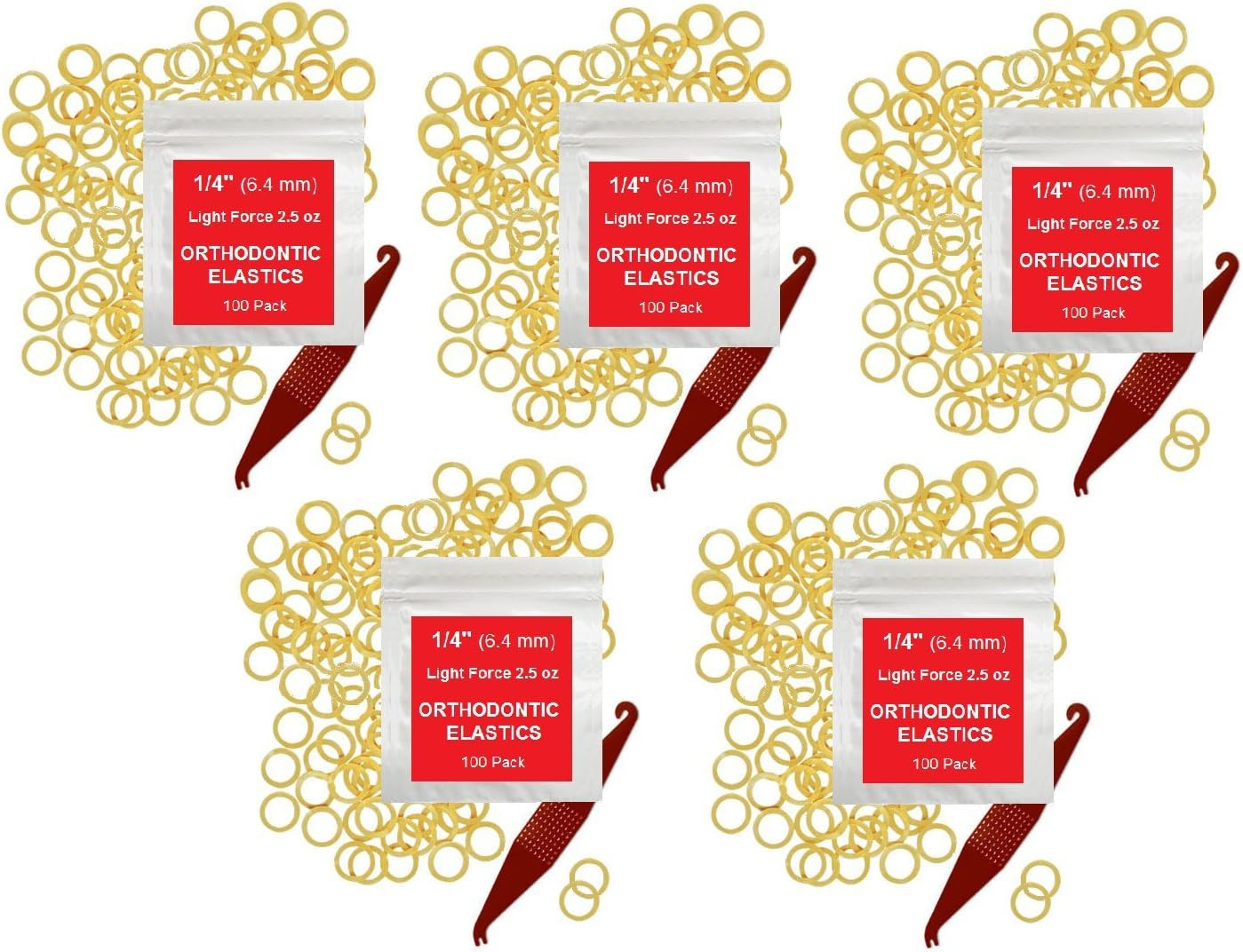 Orthodontic Rubber Bands for Braces – Premium Quality Elastic Teeth Rubber Bands