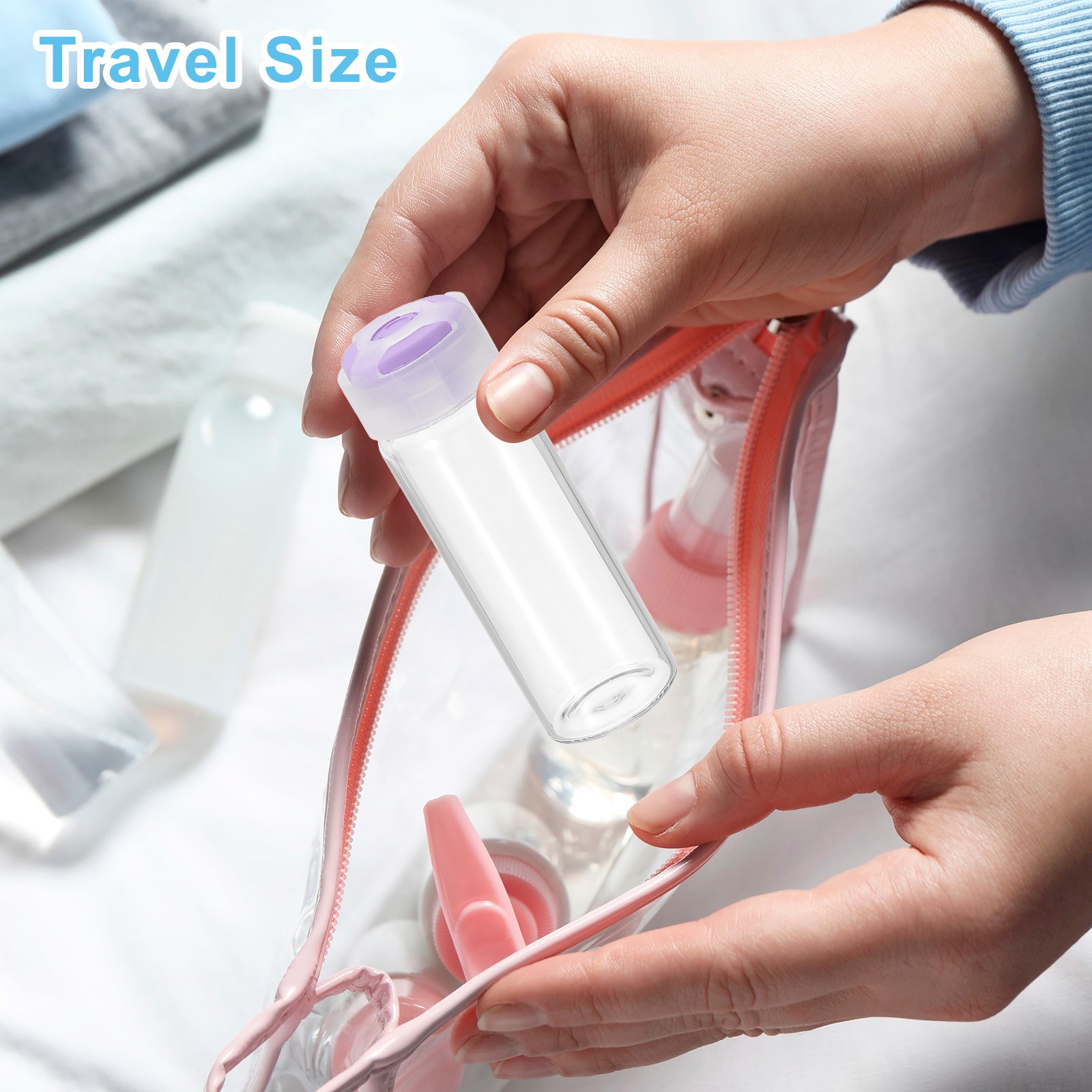 10ml Clear Glass Sample Vials, 10Pcs Small Liquid Bottles, Green