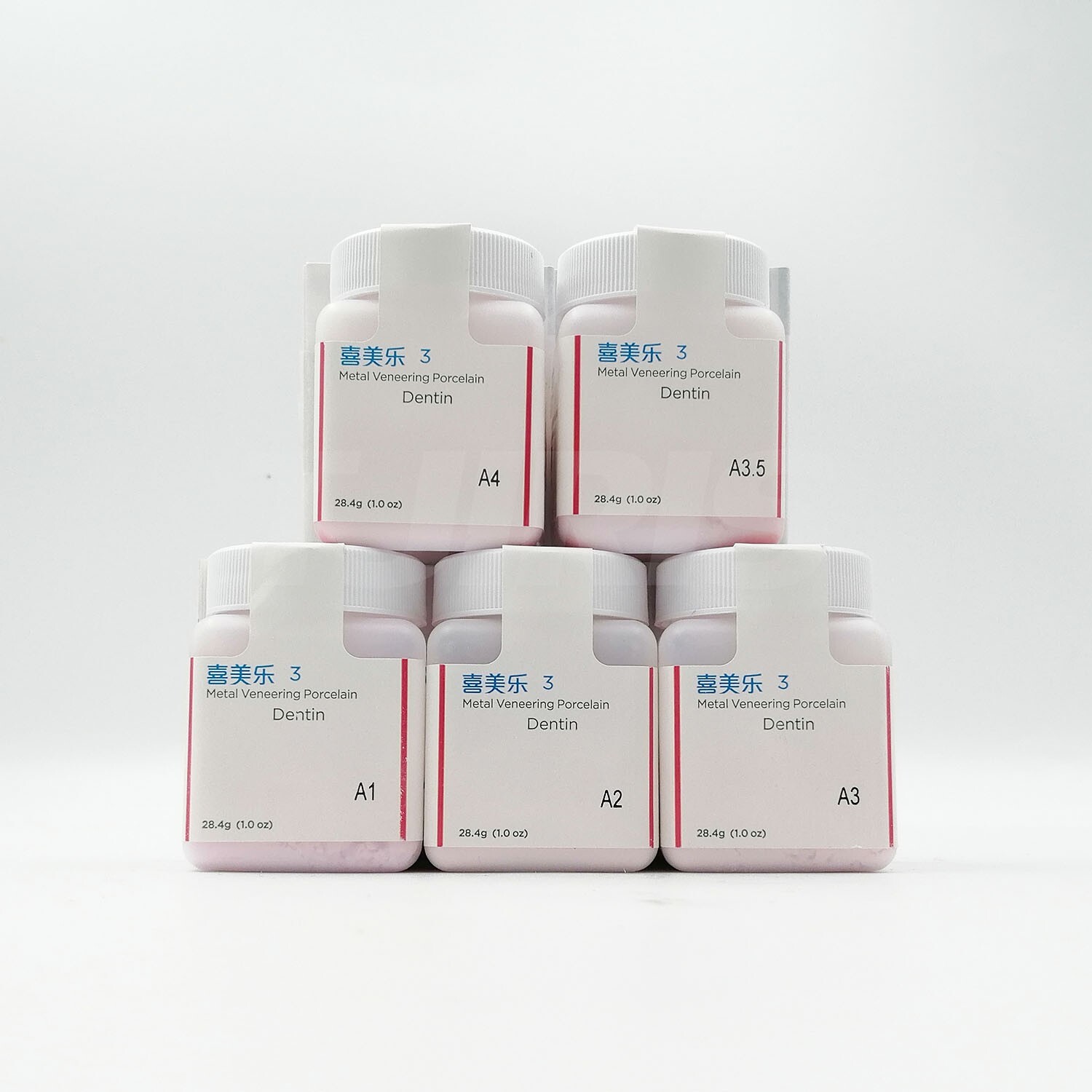 Ceramco 3 Dentine Ceramic Porcelain Powder Metal Veneering Porcelain Powder