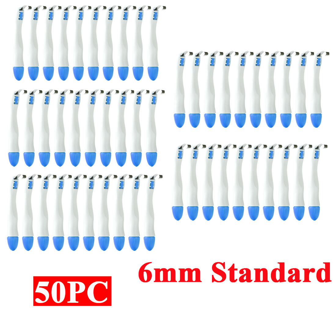 Standard/Curved Dental Pro Matrix Band Pre-formed Interproximal Separators 50pcs