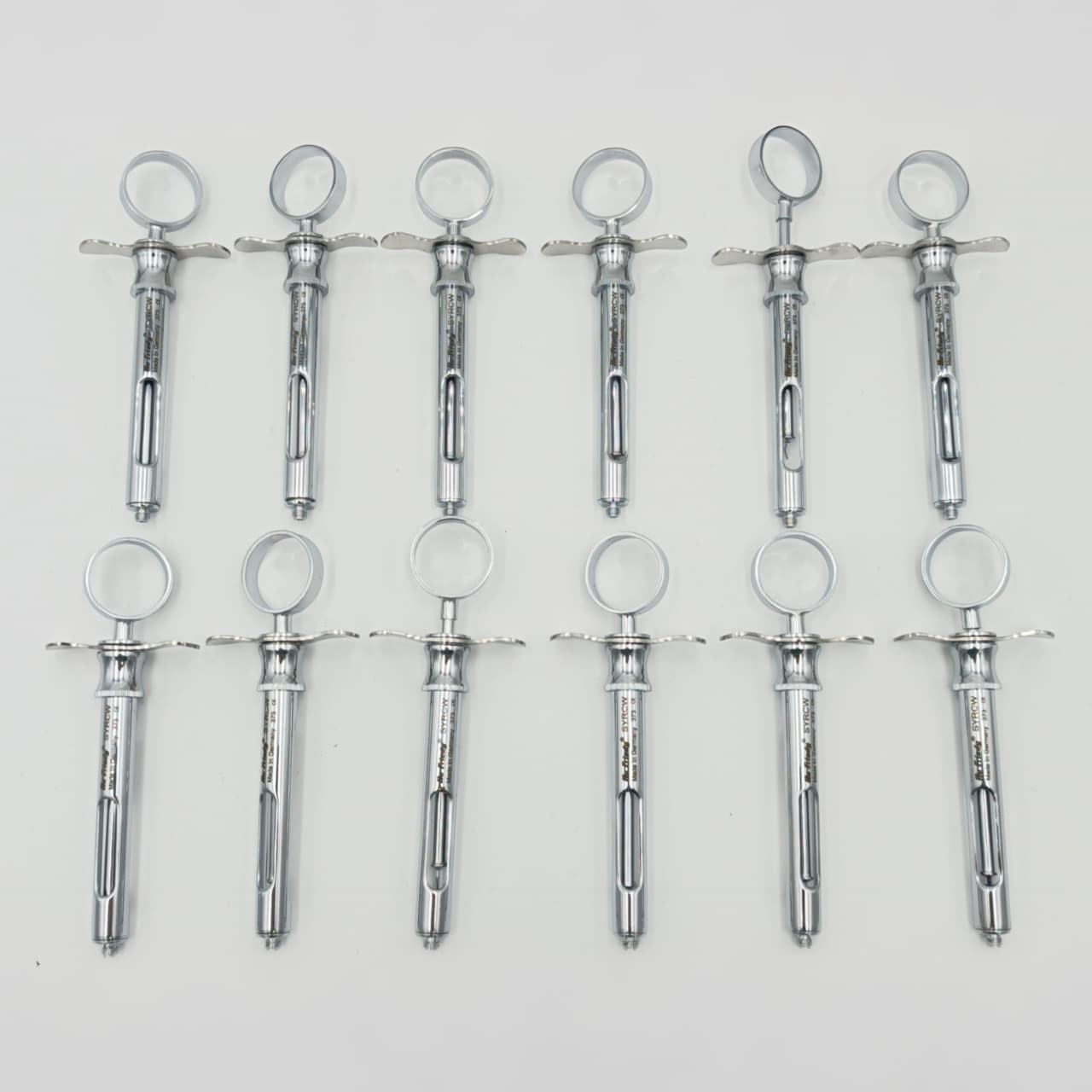 Hu-Friedy Type CW Aspirating Anesthetic Syringe SYRCW Set of 12Pcs