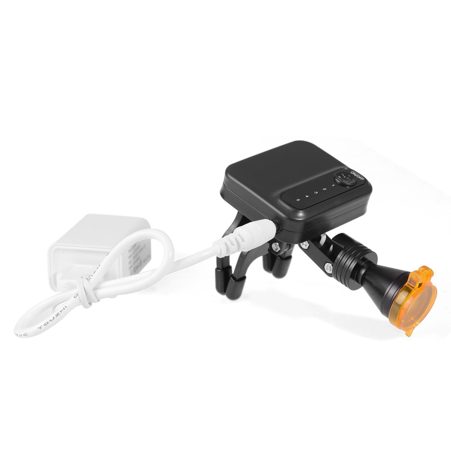 Wireless Portable Dental 5W LED Headlight with Optical Filter ＆ 2 Batteries US
