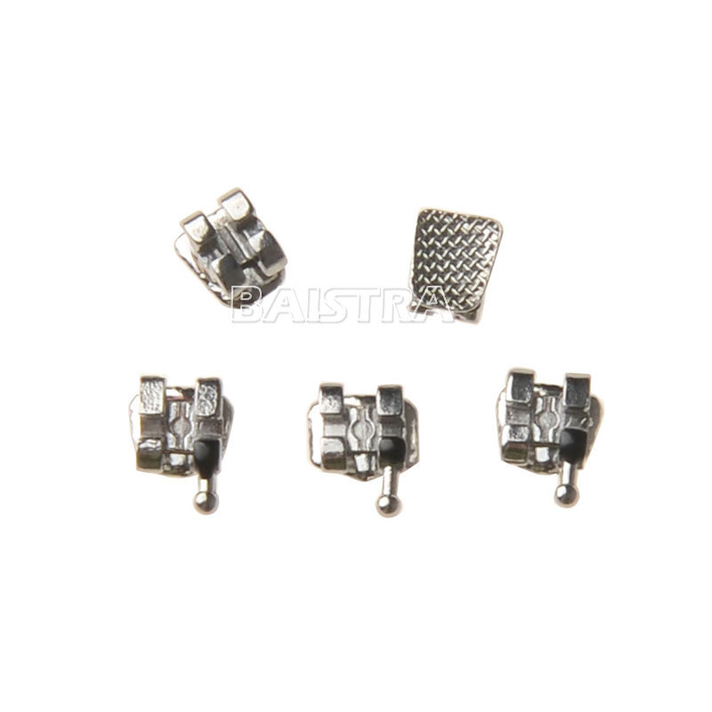 Dental Orthodontic Braces Metal Brackets Mini Standard Roth MBT 022 Hooks 345