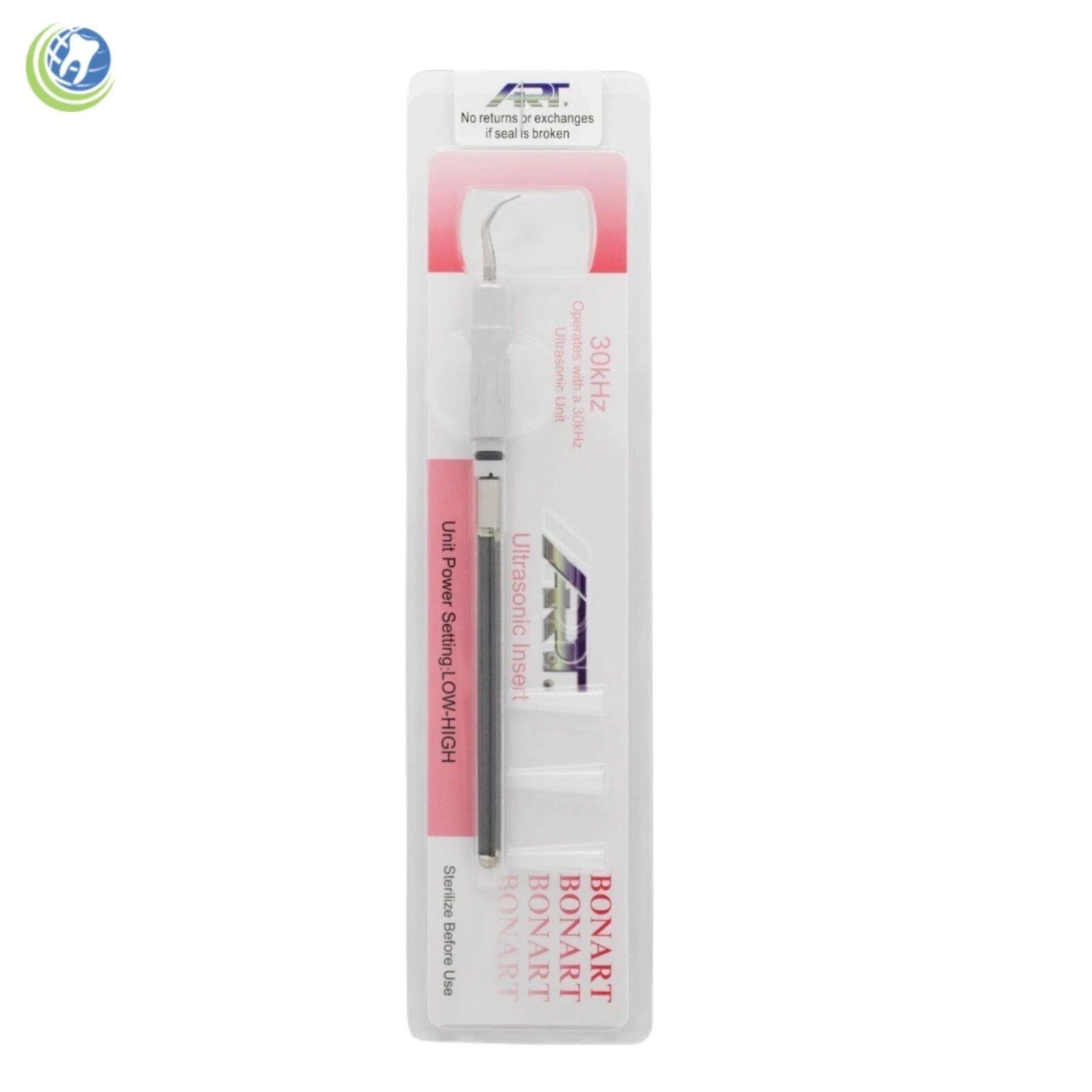 Bonart Triple Bend Tip Insert 30K for Ultrasonic Cavitron Plastic Grip