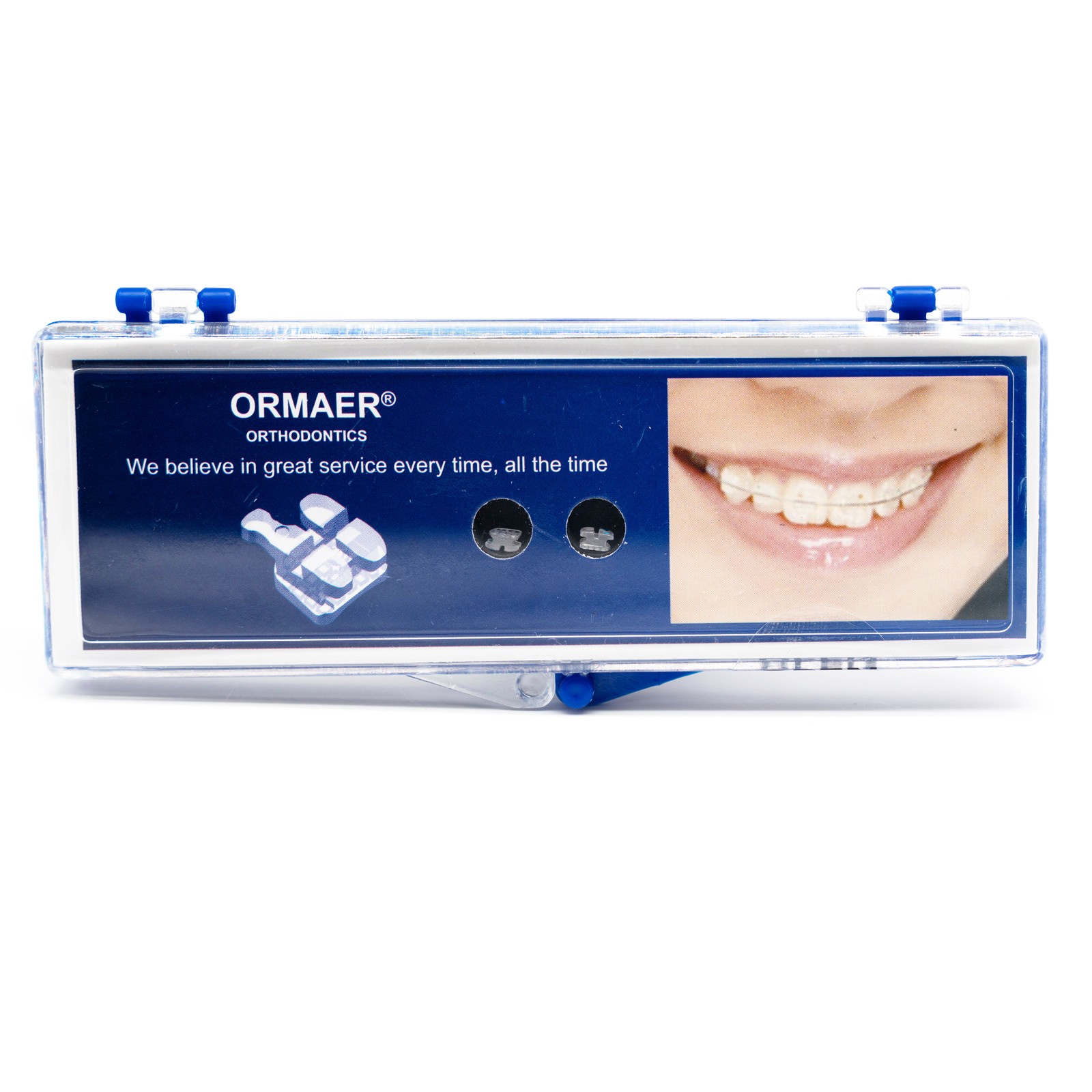 Dental Ceramic Brackets Orthodontic Mini Clear Braces MBT/ROTH 022 345 Hooks