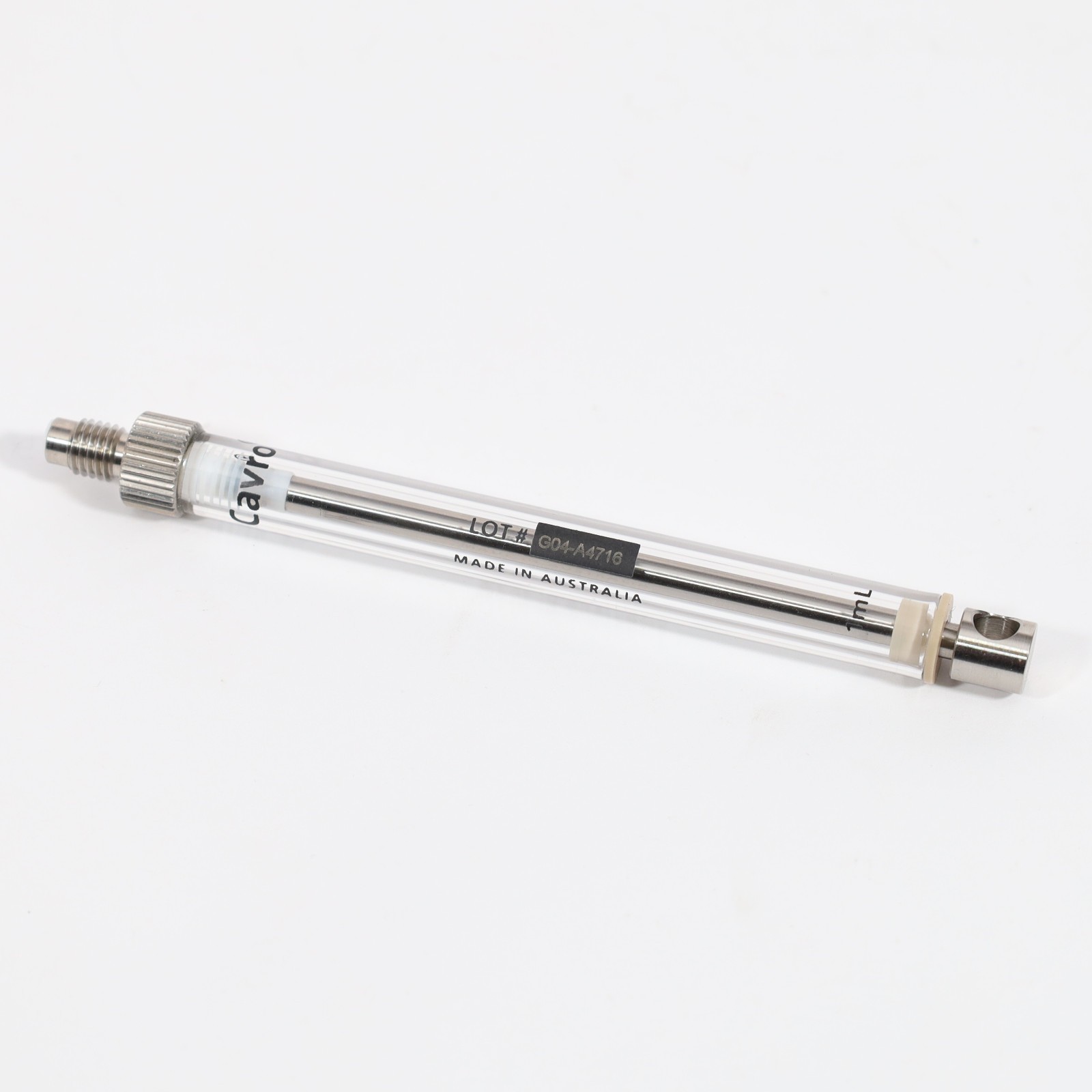 Tecan XLP6000 Cavro 1mL Syringe