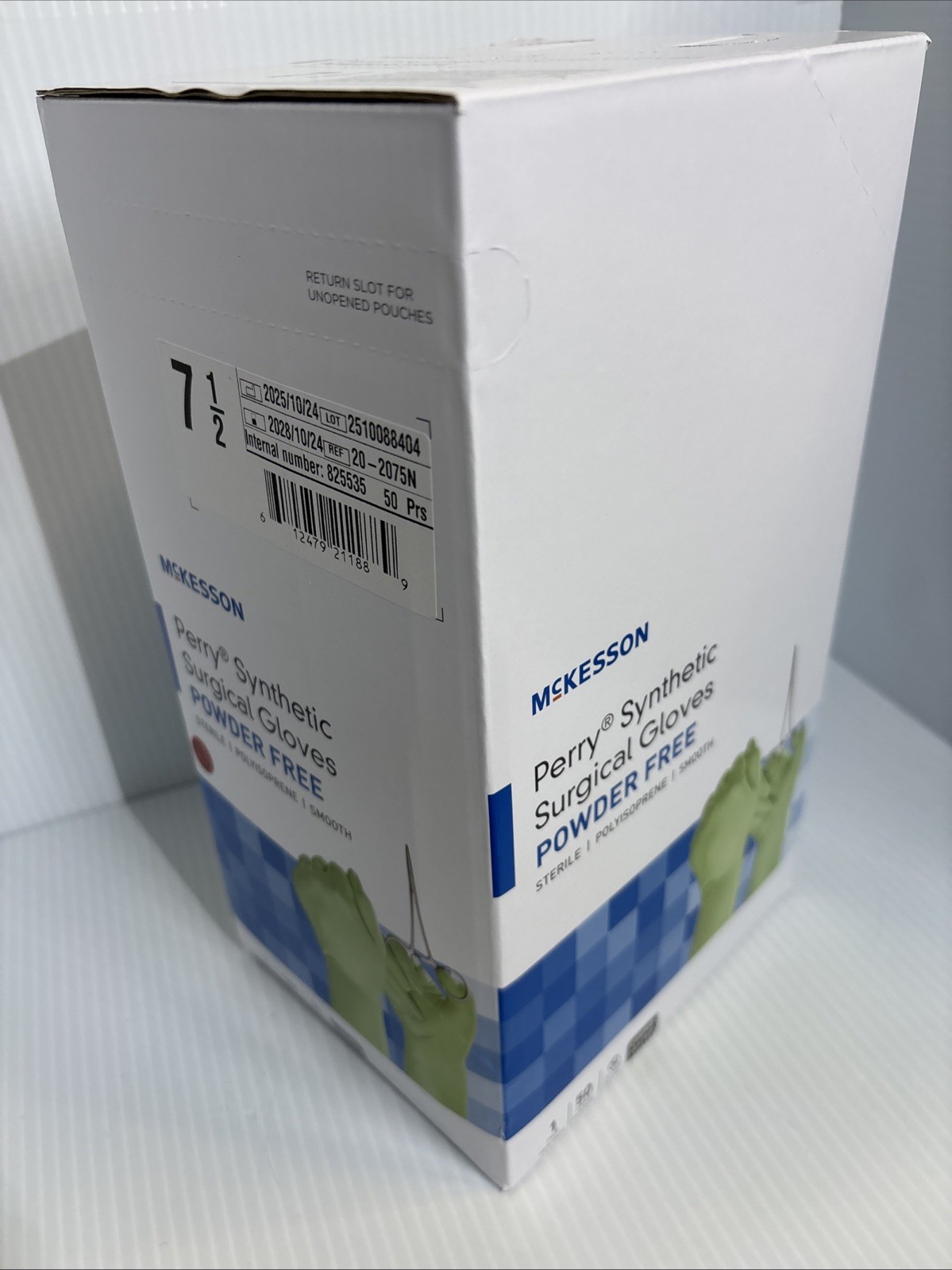 McKesson Polyisoprene Surgical Glove – 50 per Box – 20-2075N