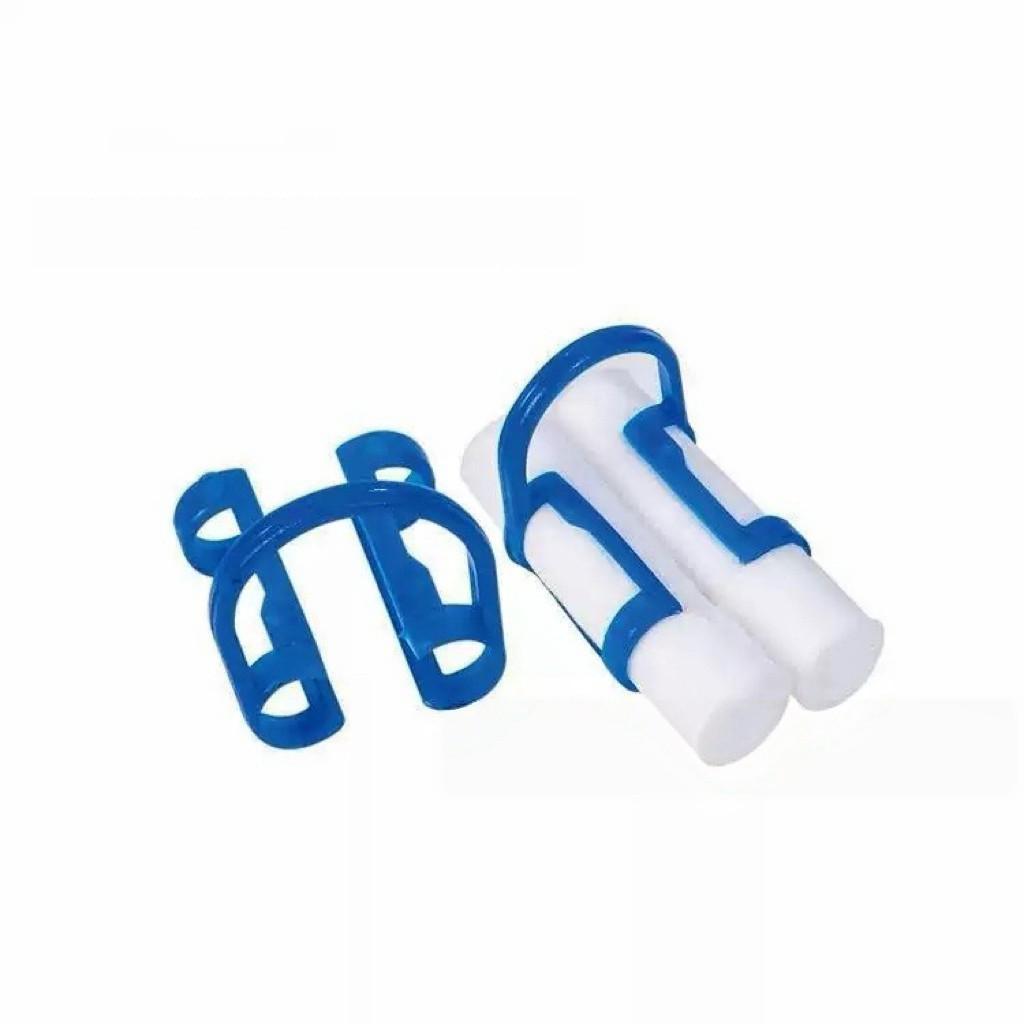 Disposable Cotton Roll Clip Bracket Helps Isolate Teeth (Blue) 50 Pieces –