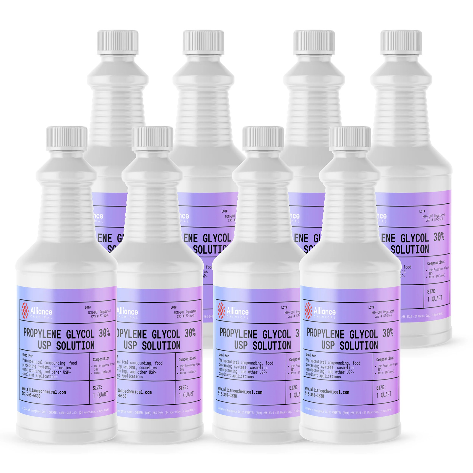 30% Propylene Glycol USP Grade – 8 Quarts