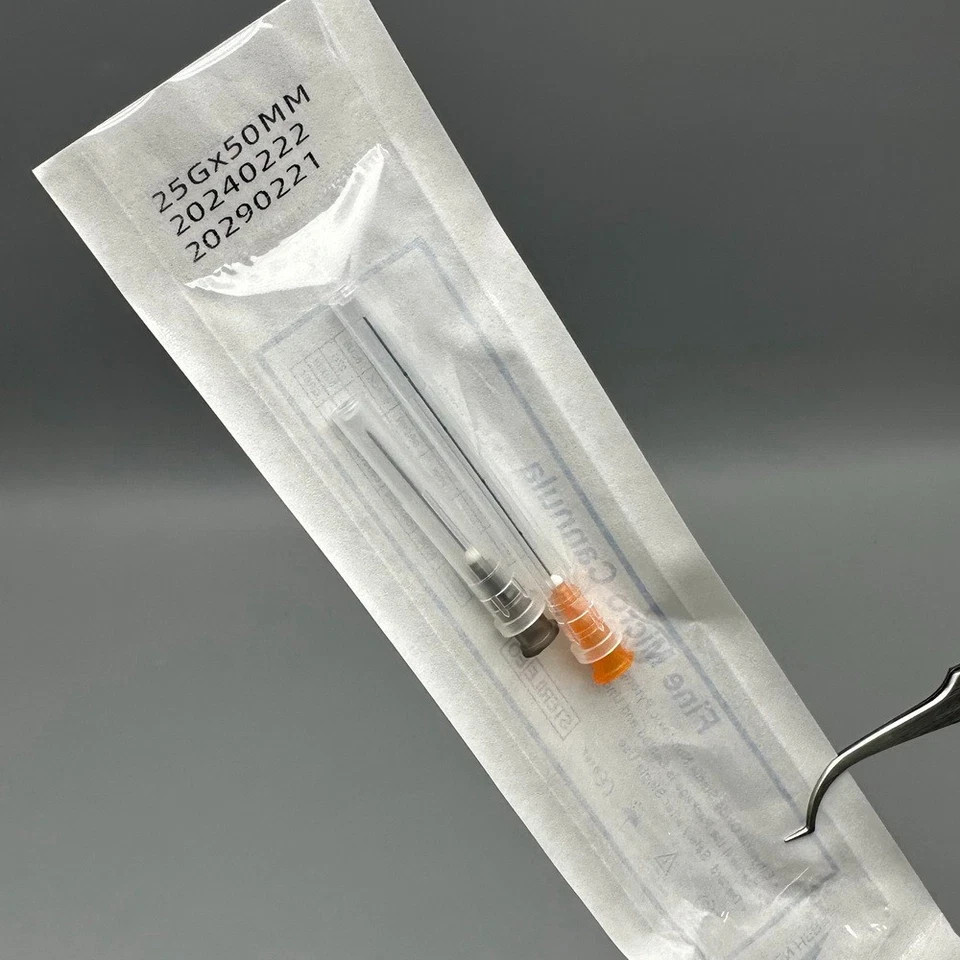 Sterile microcannula Blunt Tip Cannula Needle Injectable Hyaluronic Acid Fillers
