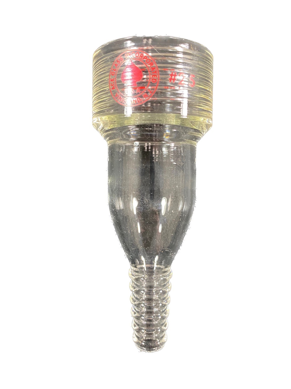 ACE GLASS Glass Giant #25 Ace-Thred To Size G 5/8″ Hose Connection Adapter