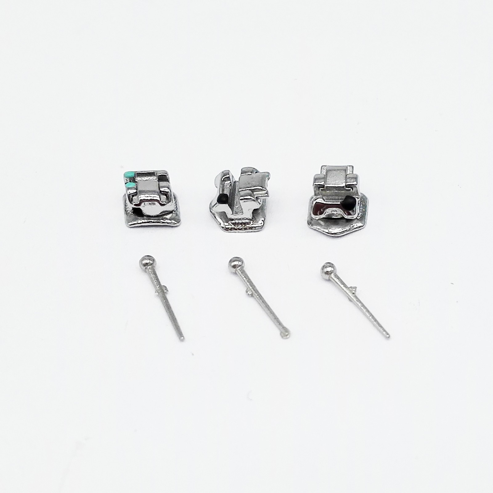 Dental Orthodontic Self-Ligating Brackets Metal Mesh Roth/MBT 022 Active Hook