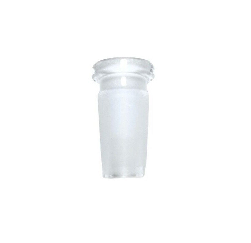 Glass Size Reducer Adapter with Keck Clip (14mm to 10mm and 18mm to 14mm)