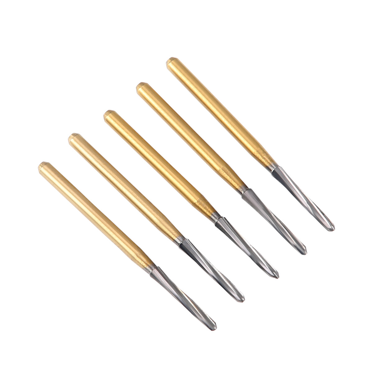 5Pcs AZDENT Dental Endodontic Tungsten Carbide Burs FG 1.6mm Root Canal Endo-Z
