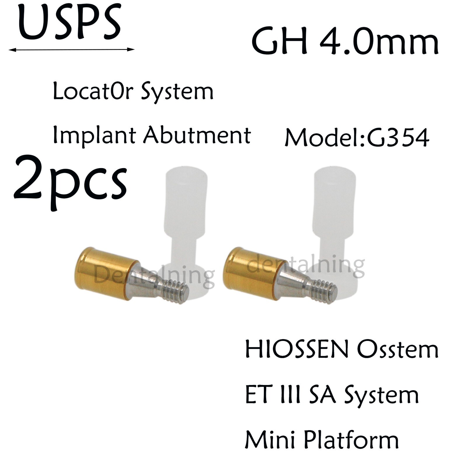 US HIOSSEN ET III SA/Osstem/DIO UF/Snucone Mini Locator Abutment For 1-6mm