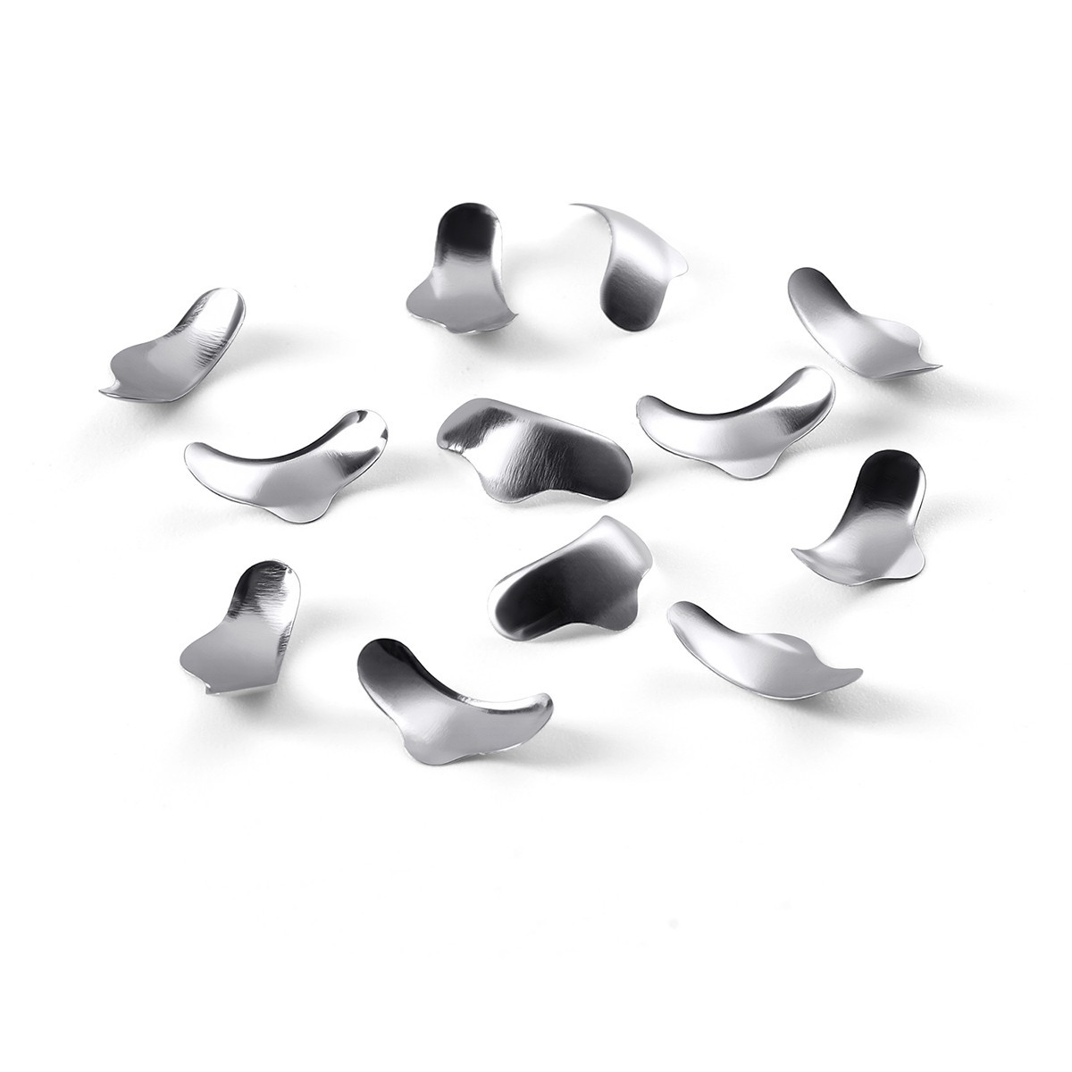 100Pcs/Box Dental Matrices Bands Sectional Contoured Metal Matrix bands soft