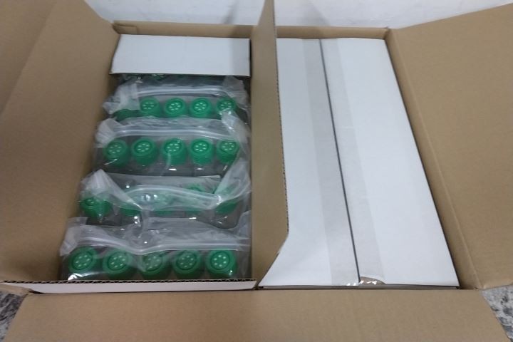 Celltreat 229341 100 Pk Sterile Treated Culture Flasks with Vented Cap