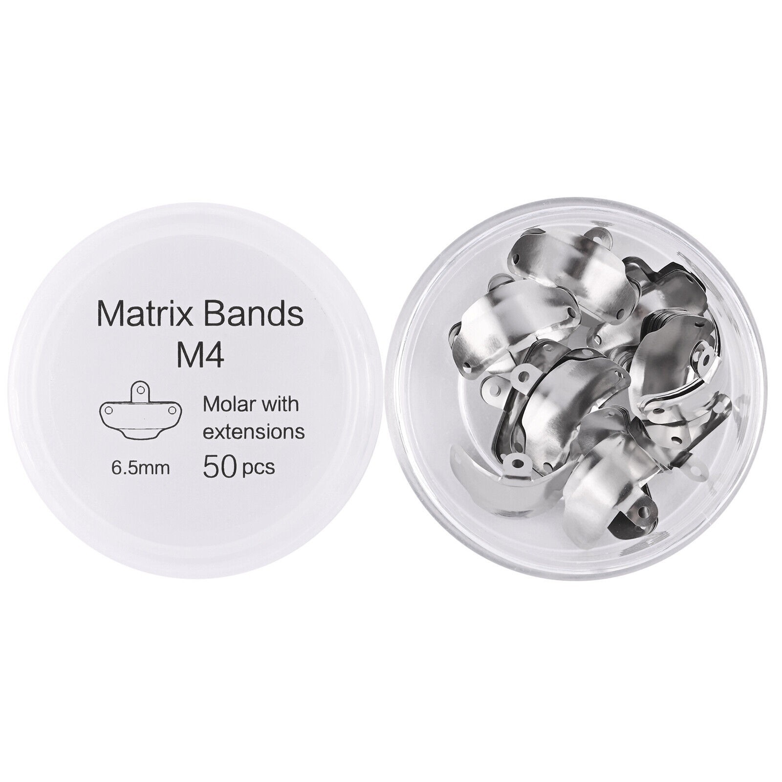 Dental Matrix Bands Sectional Matrices Contoured Refill 3D Holes Fit Garrison