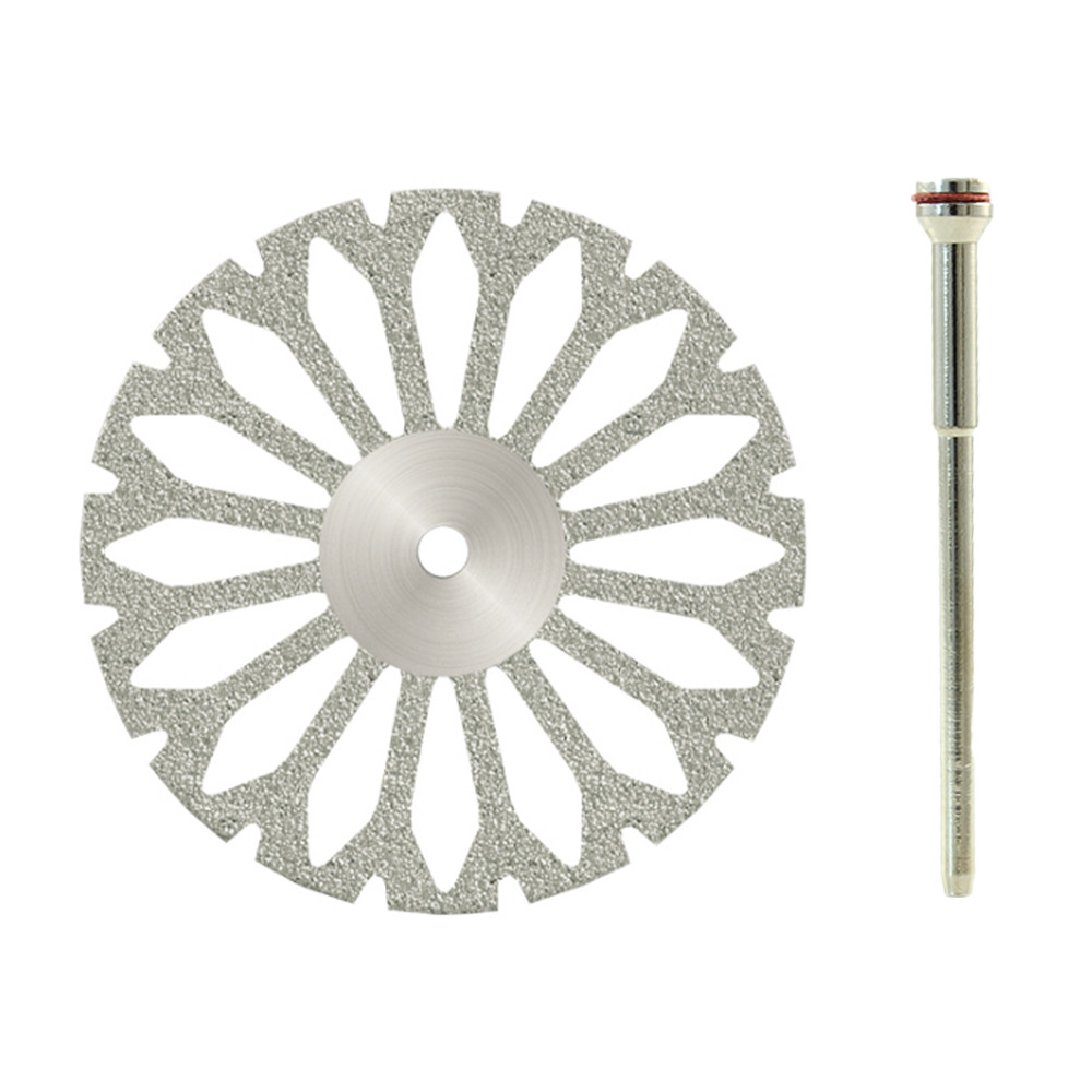 DSI Flexible Diamond Separator IPR Disk Ø22mm Double Sided Fine Thick 0.19mm