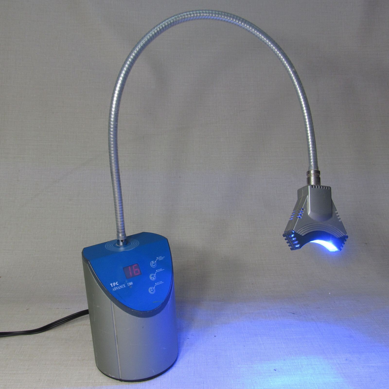 TPC ADVANCE 1500 LED BLUE UV LIGHT CURE BLEACHING SYSTEM WORKING COSMETIC ISSUES