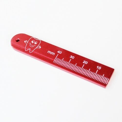 5Pieces Dental Aluminum Metal Endodontic Endo Ruler 5 Colors
