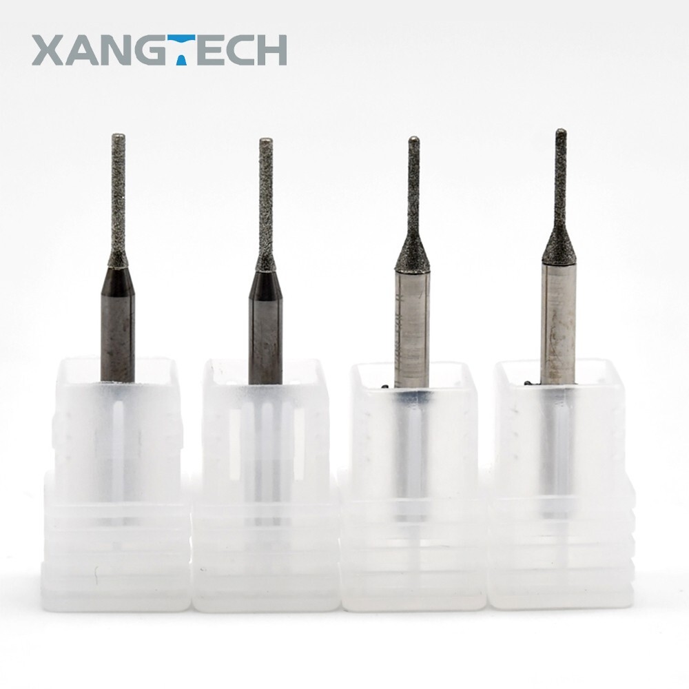 VHF N4 Wet Milling Burs for Milling Lithium Disilicate Glass Ceramic Shank D 3mm