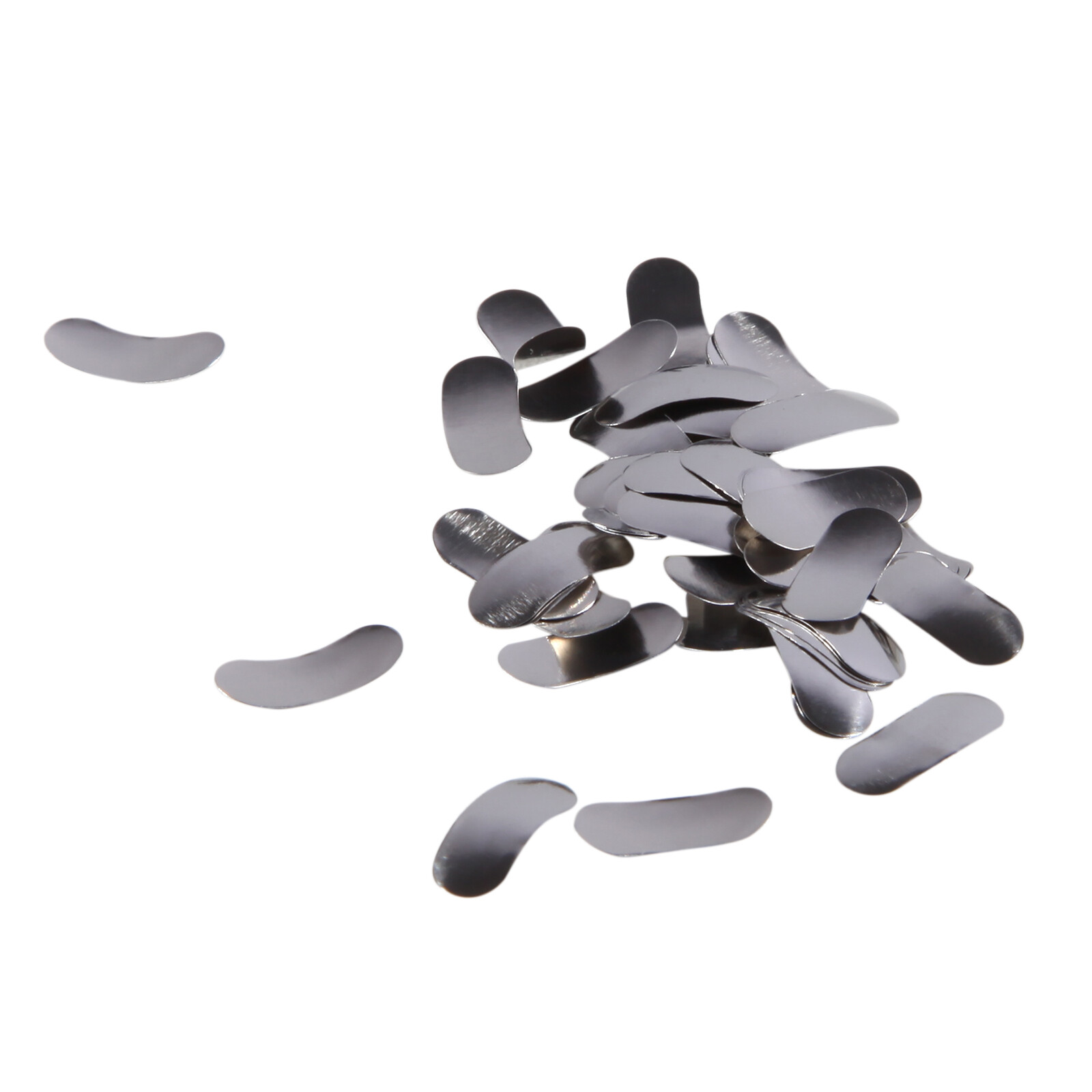 50Pcs/Pack Dental Metal Matrices Sectional Contoured Matrix Refill Hard Band ty