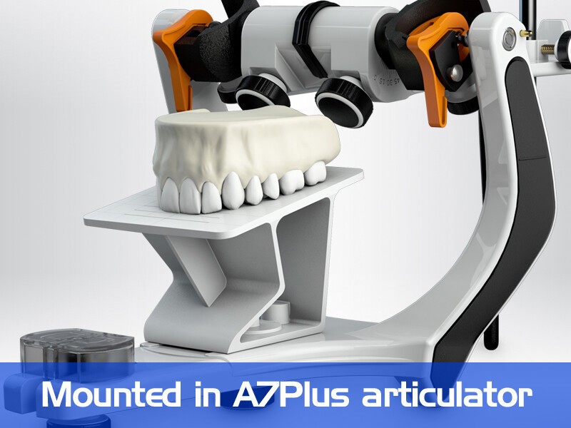 BIOART A7 Plus Standard Semi-Adjustable Articulator Facebow+accessories kit