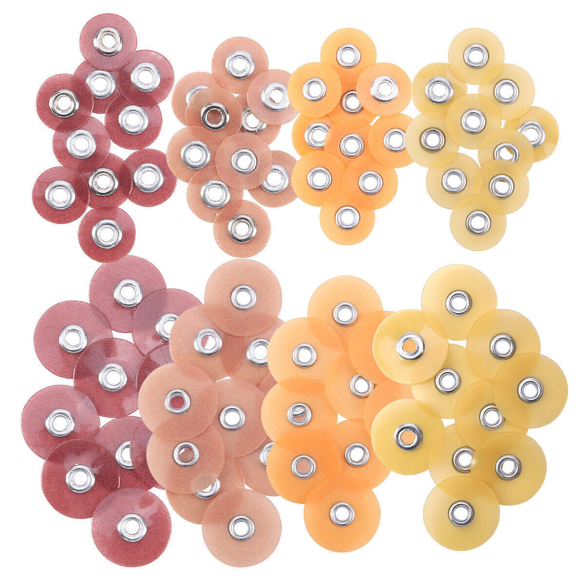 200PCS Dental Sof-Lex Composite finishing polishing discs 12.7mm /9.5mm