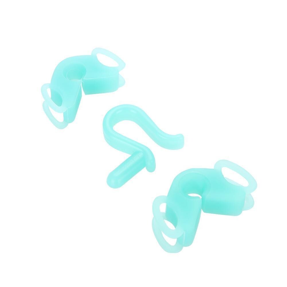 2 Pcs/Set Dental Silicone Bite Blocks Cheek Retractor Mouth Prop 135 ℃ Sterilize