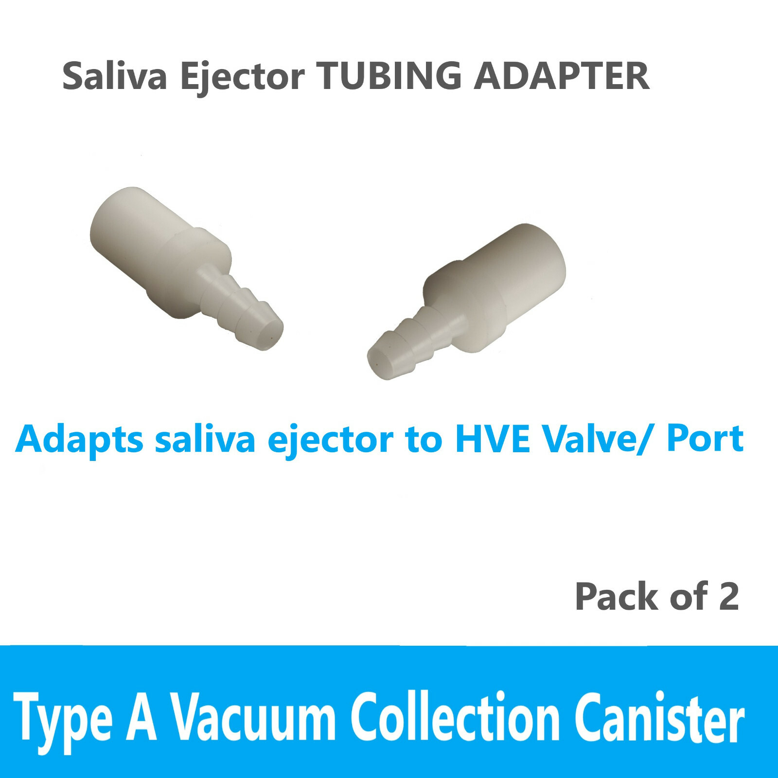 Dental Type A Vacuum Collection Canister, Lid, Replacement Parts, Accesories