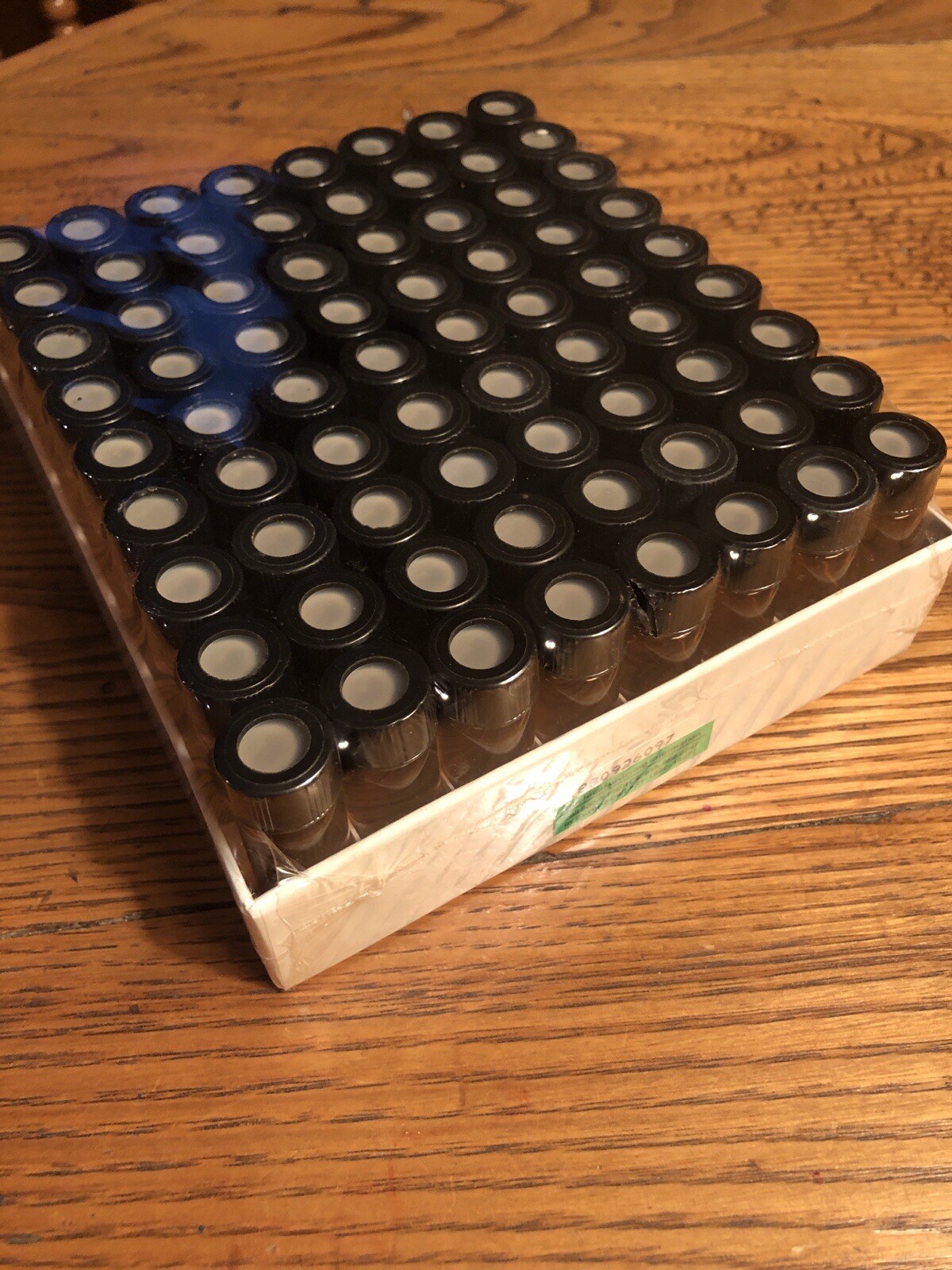 Pierce Vari-Clean Vials 3.5 ml , Amber, Six Dozens Fully Assembled.