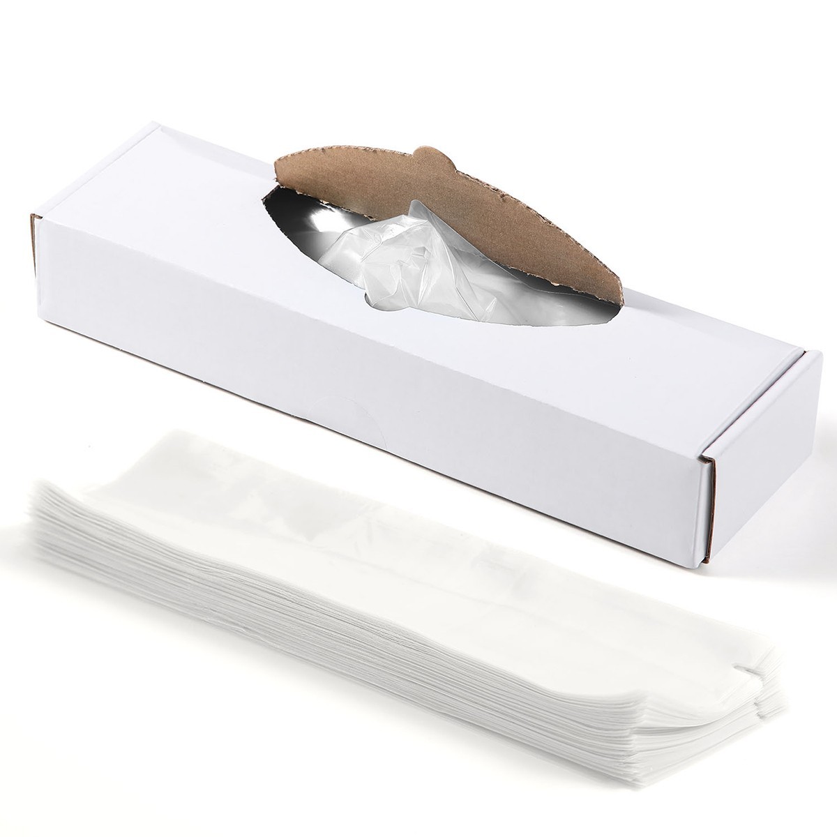 Dental 3 Way Air Water Syringe Handpiece HVE/SE Sleeves Cover 2.5»X10» Clear