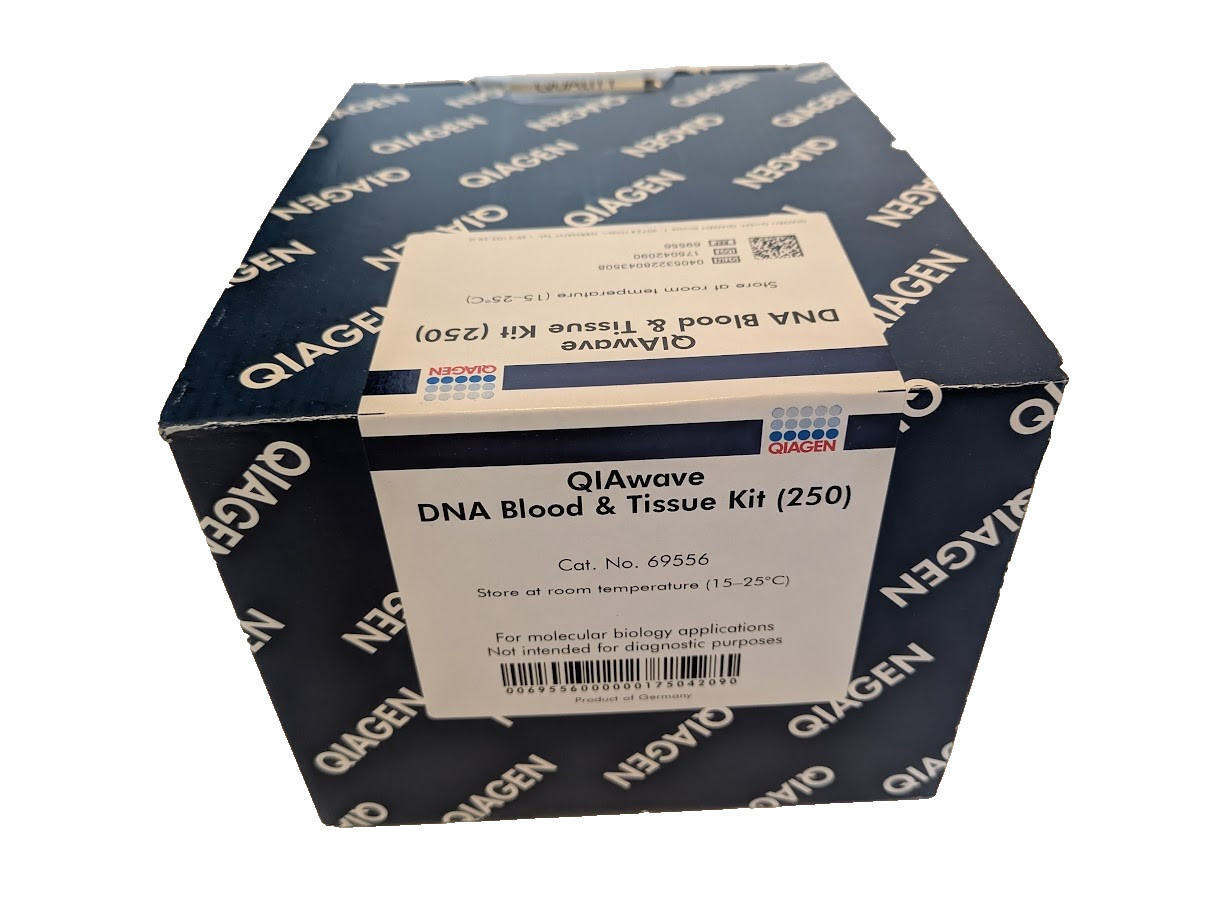 QIAwave DNA Blood & Tissue Kit (250) – Catalogue number 69556