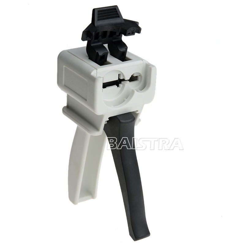 Dental Impression Mixing Dispensing Gun 50ml Kit Dispenser Gun 1:1/2:1 10:1/4:1