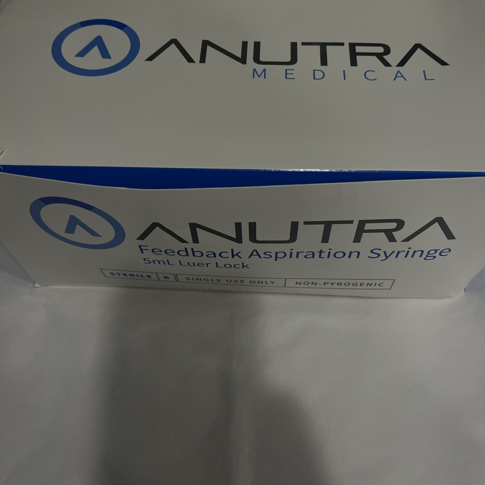 Anutra Anesthesia Aspiration Syringe Feedback Dental 5mL Luer Lock Numbing Teeth