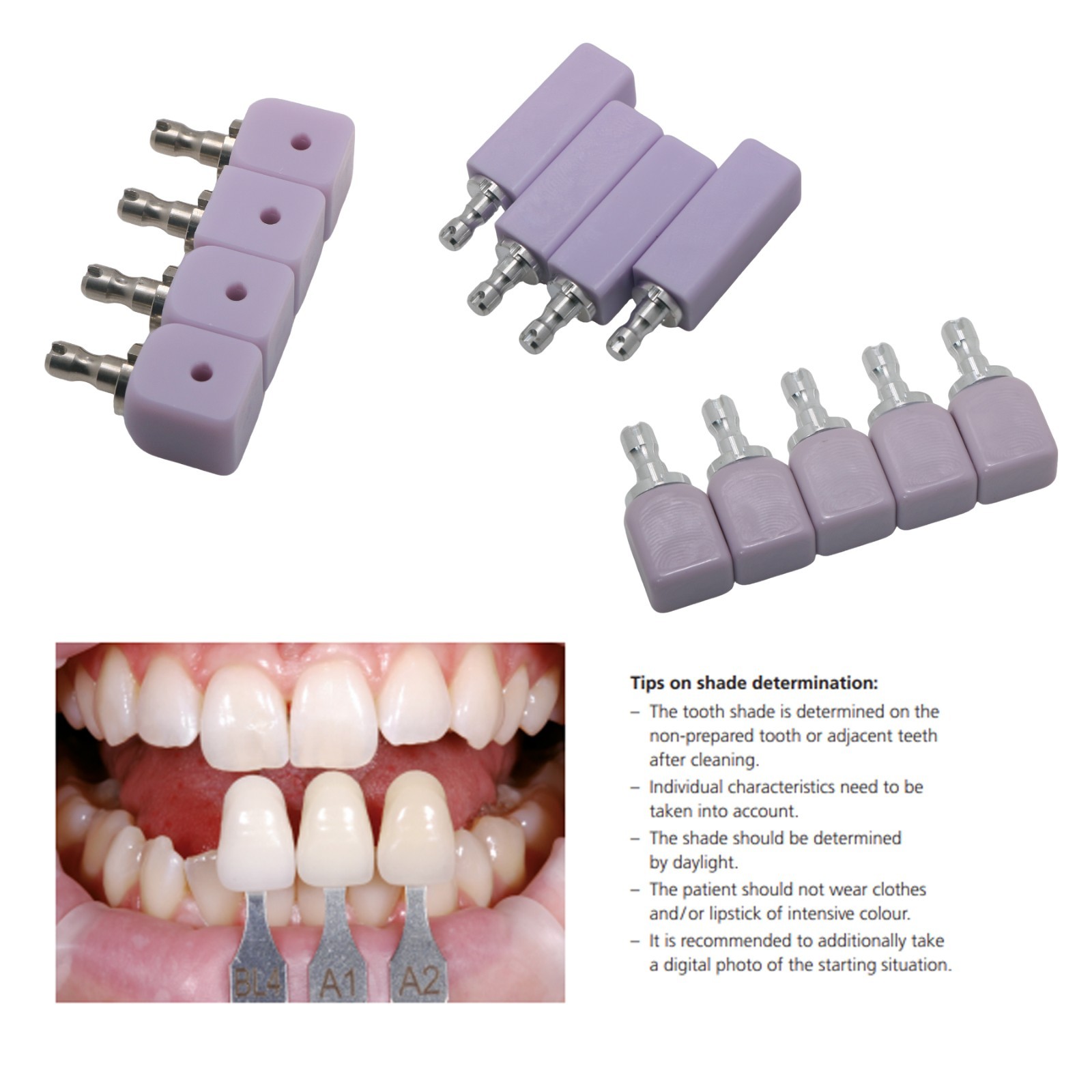 B40 Size Lithium Disilicate Ceramic Block for CAD/CAM Multi-unit Dental Bridge