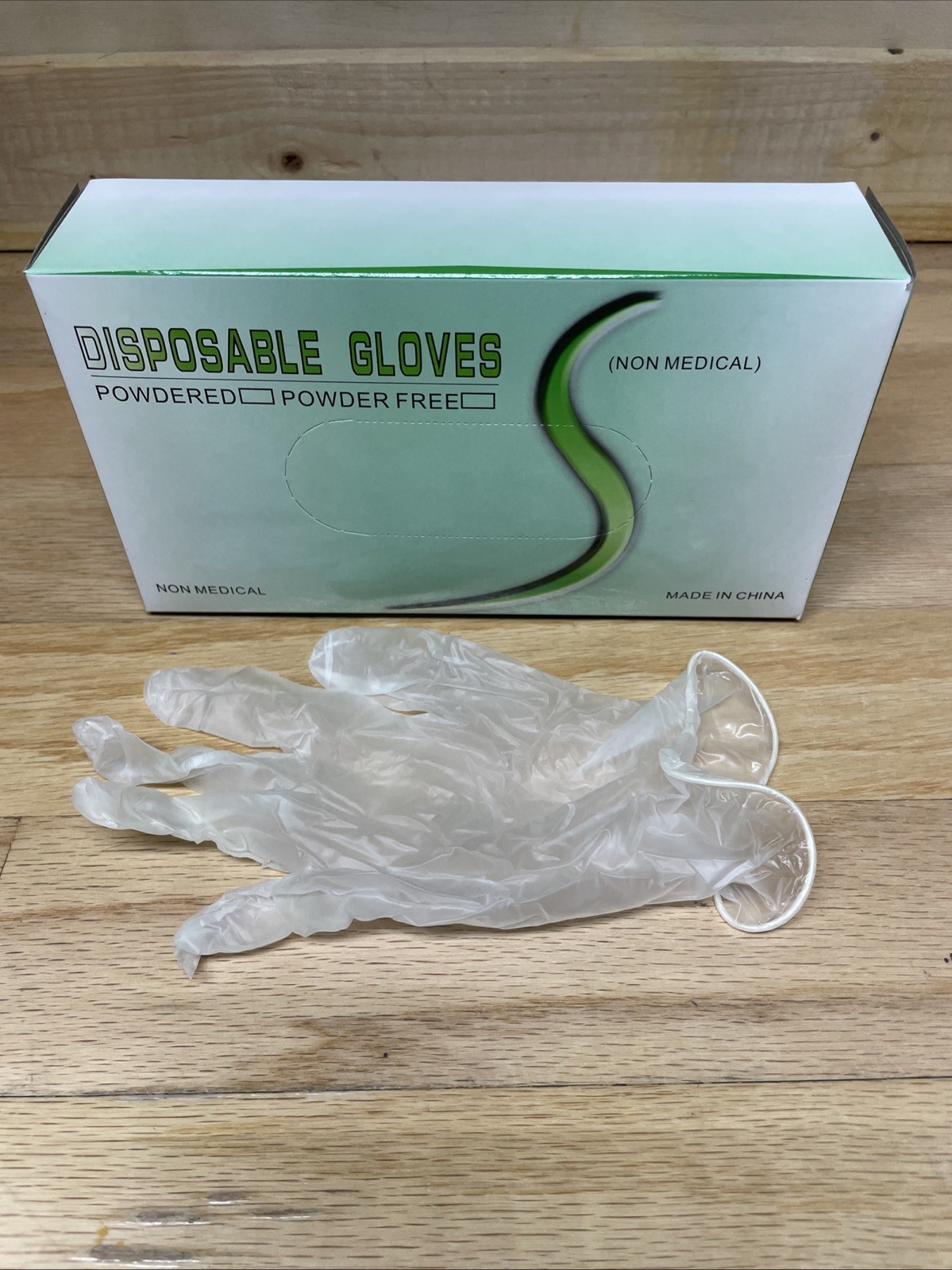 Vinyl Gloves, Medium, Disposable, Non-Medical, 100 count