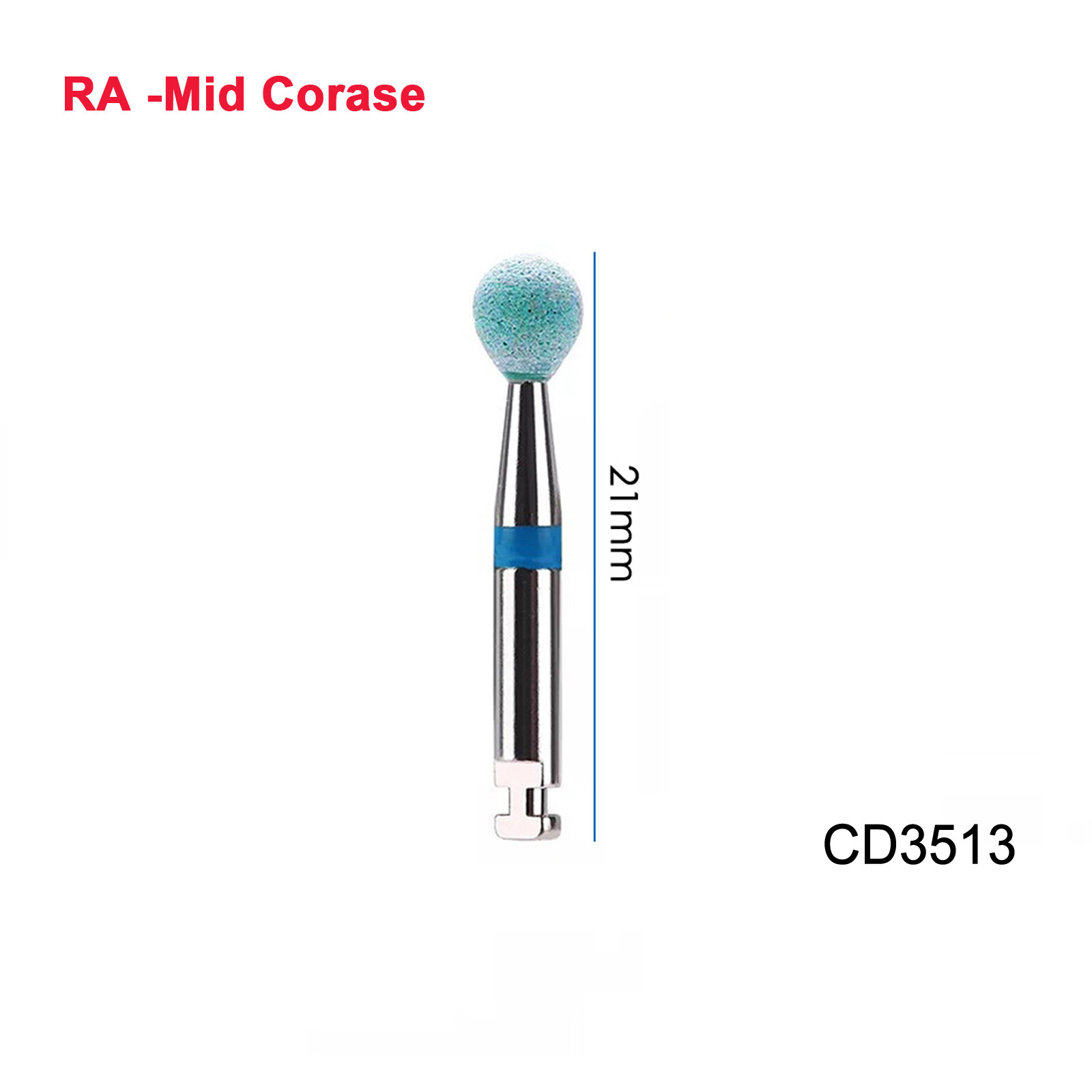Dental Ceramic Diamond Grinder Zirconia Porcelain Polish RA HP Bur Coarse PD