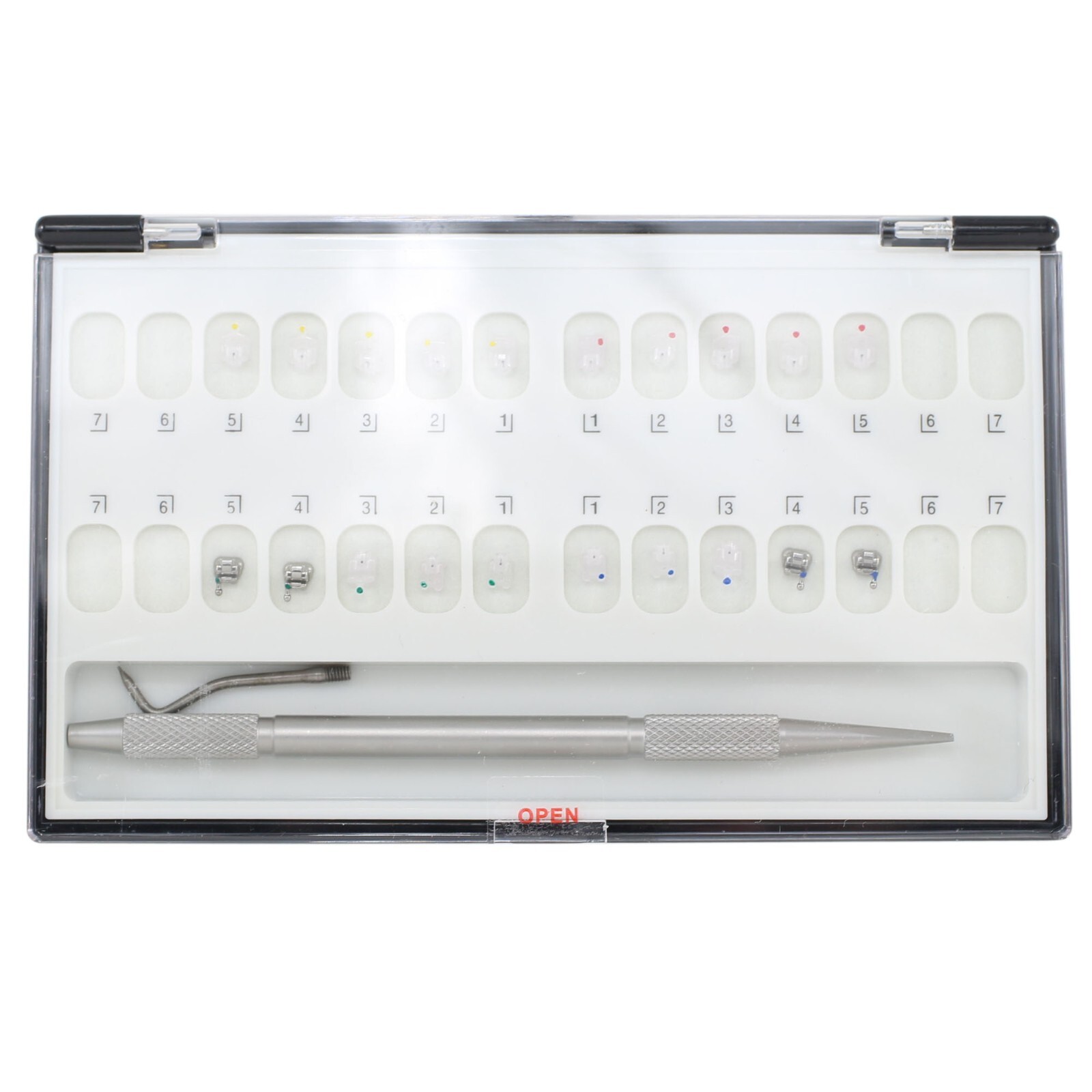 Creative Dental Orthodontic Ceramic Self Ligating Bracket AO Empower Damon Clear
